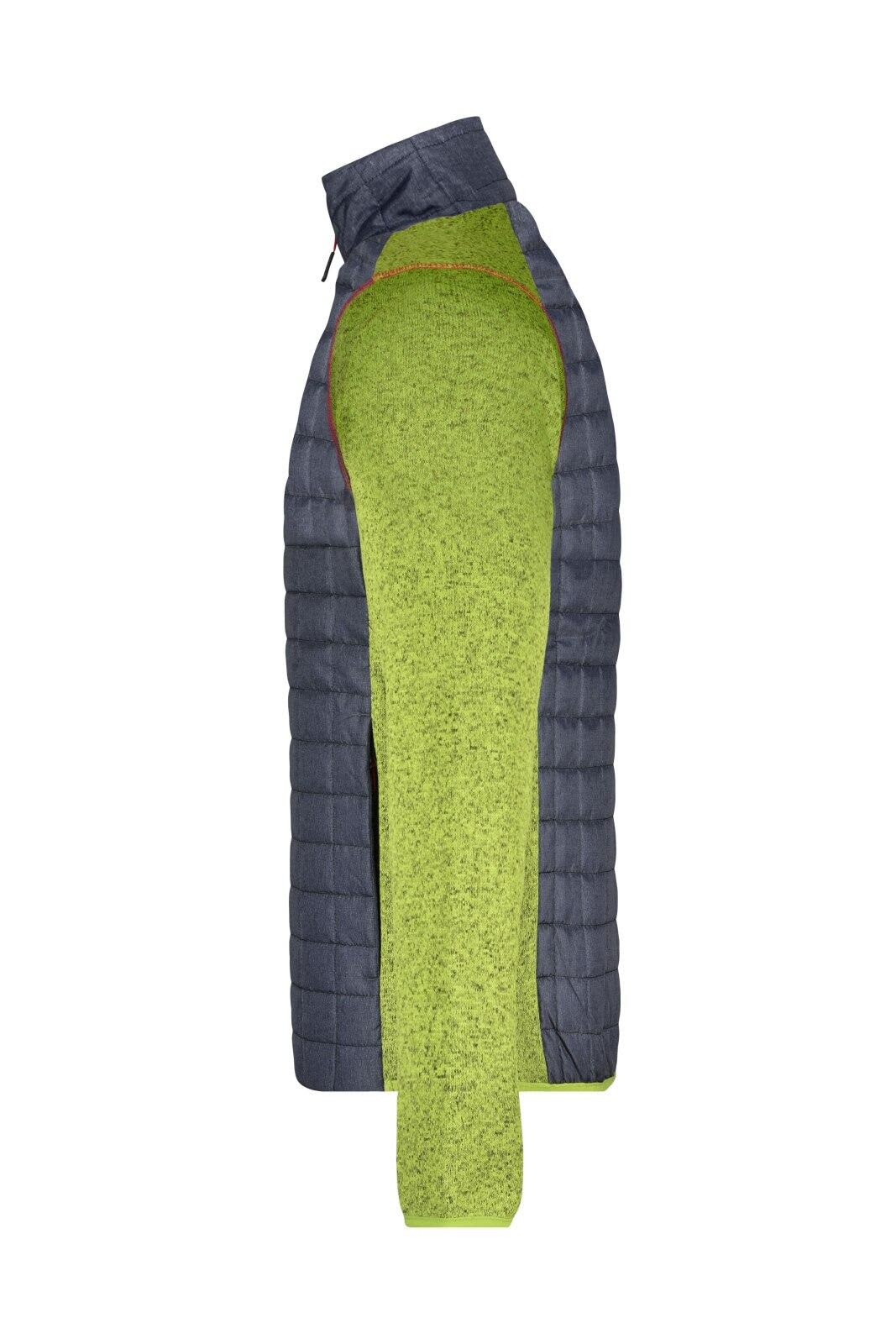 Mens Knitted Hybrid Jacket C3-JN742