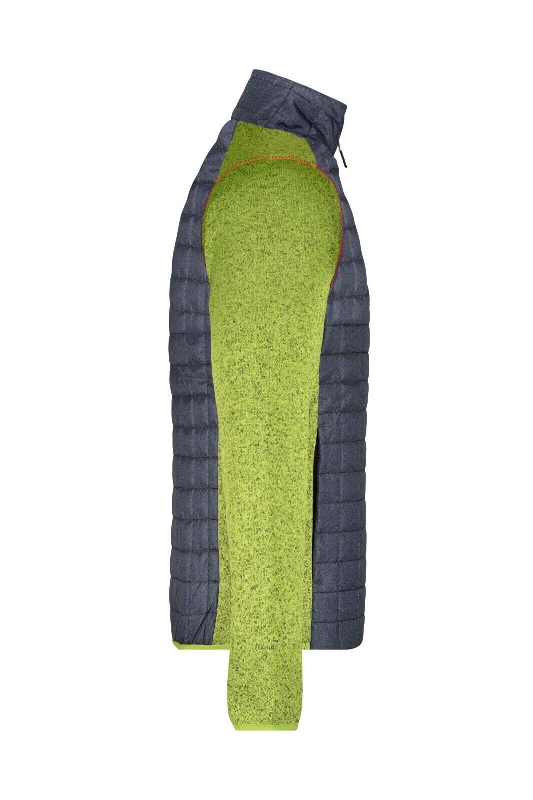 Mens Knitted Hybrid Jacket C3-JN742