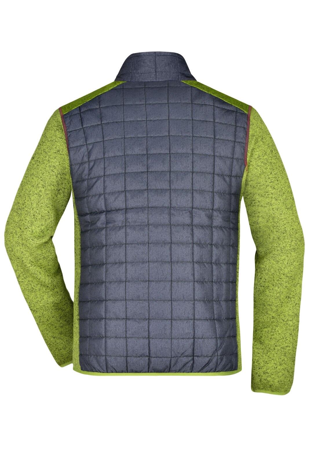 Mens Knitted Hybrid Jacket C3-JN742