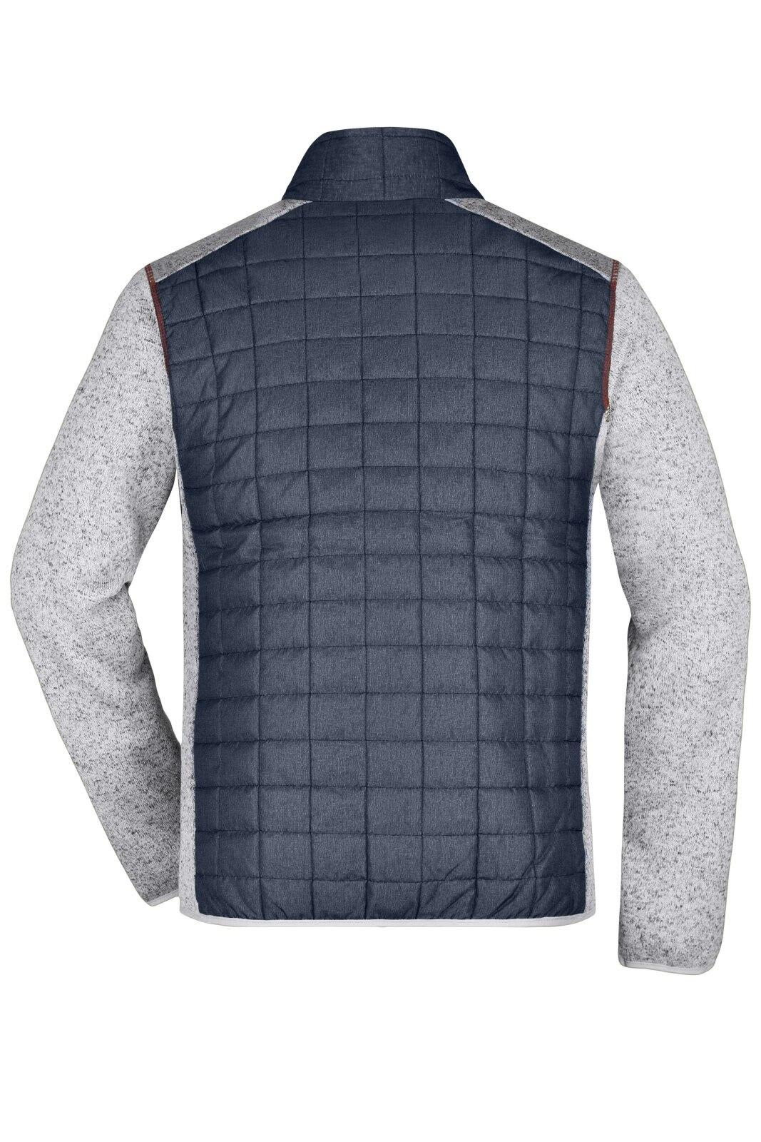 Mens Knitted Hybrid Jacket C3-JN742