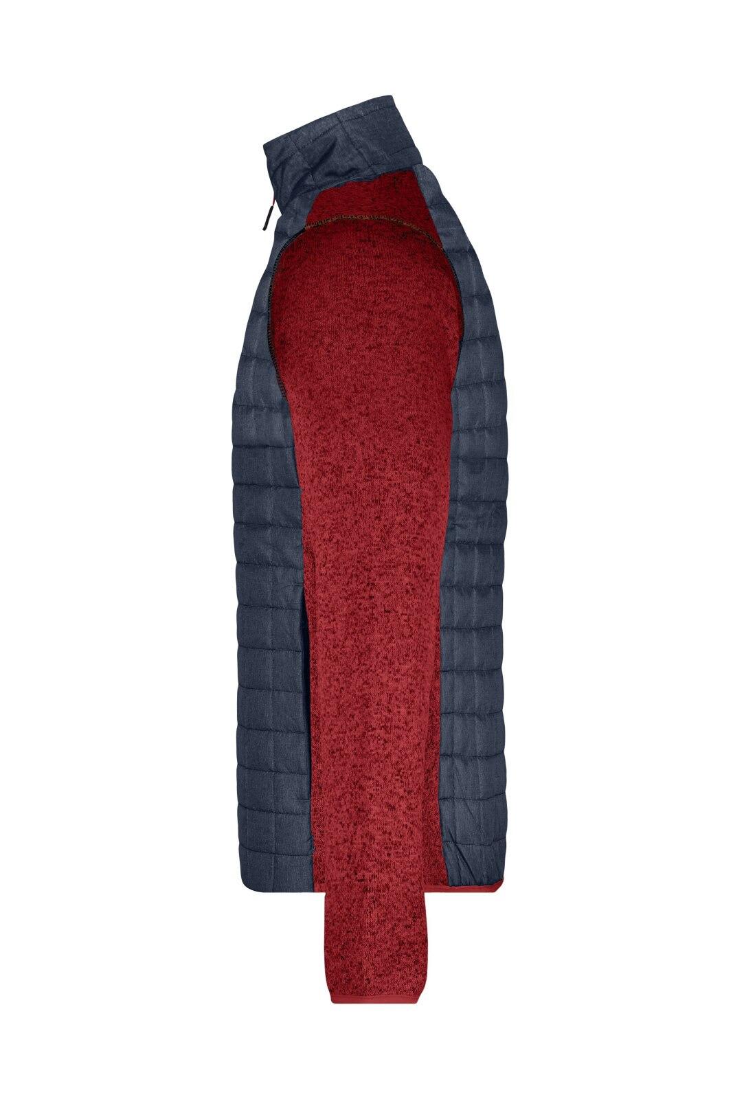 Mens Knitted Hybrid Jacket C3-JN742