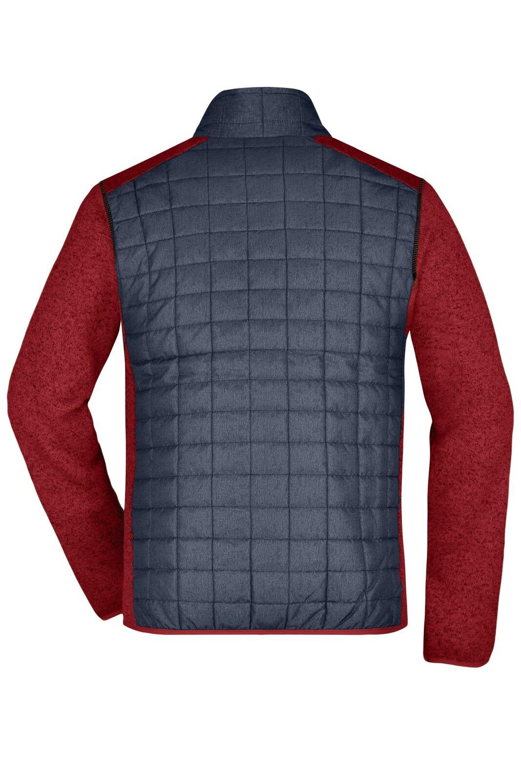 Mens Knitted Hybrid Jacket C3-JN742