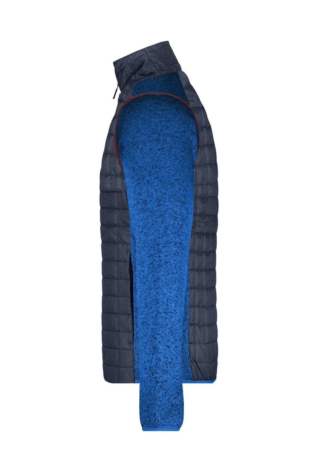 Mens Knitted Hybrid Jacket C3-JN742