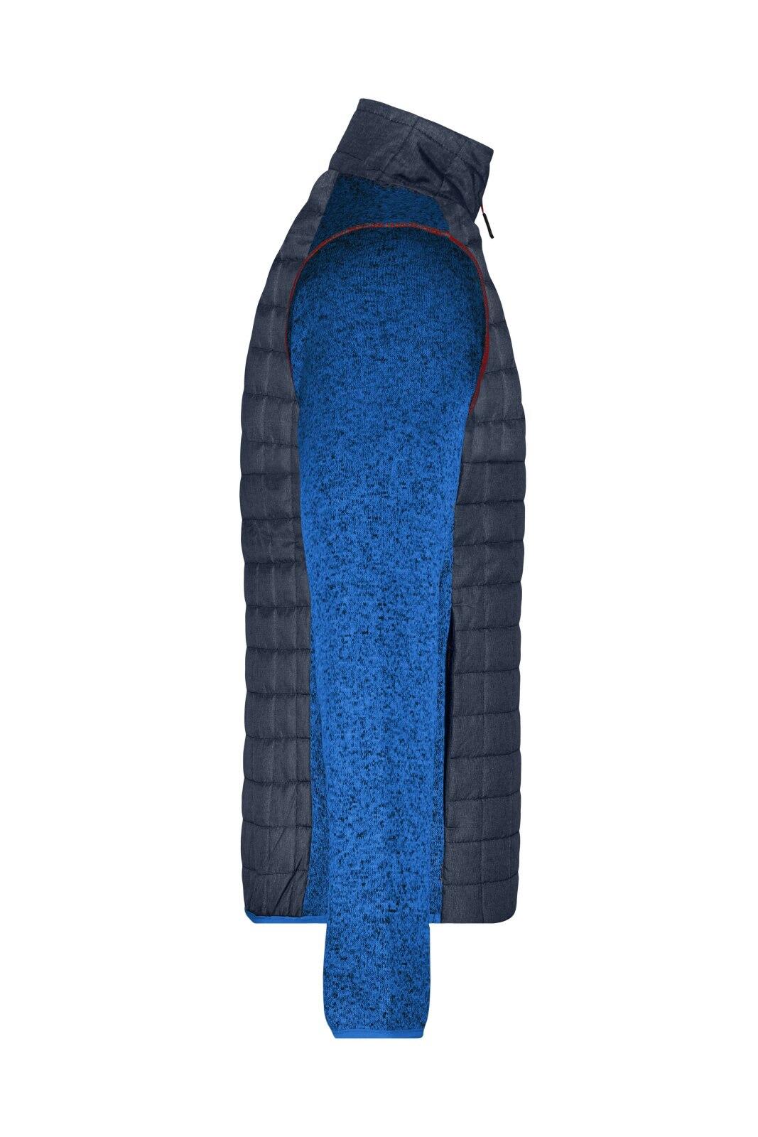 Mens Knitted Hybrid Jacket C3-JN742