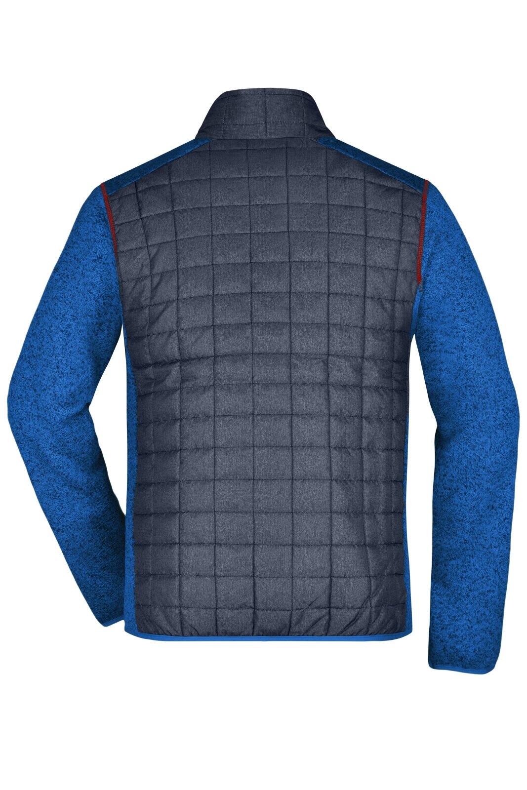 Mens Knitted Hybrid Jacket C3-JN742