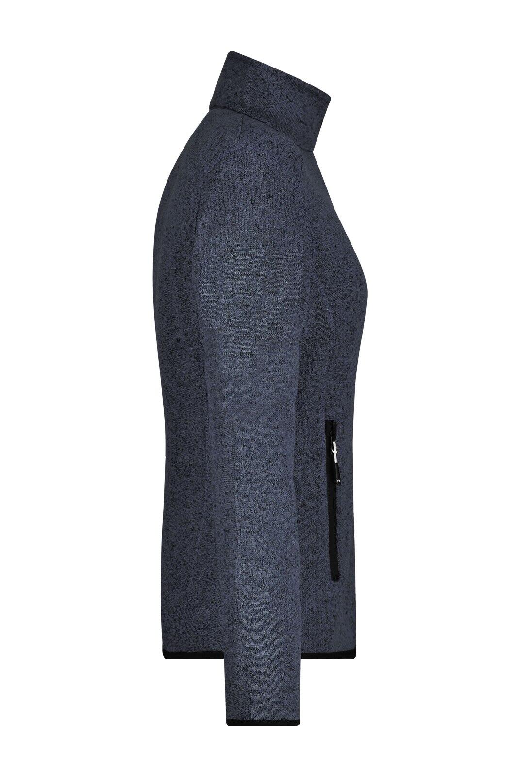 Ladies Knitted Fleece Jacket C3-JN761