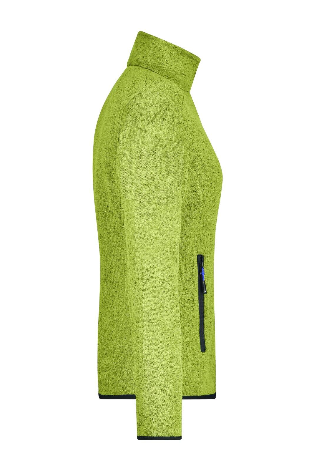 Ladies Knitted Fleece Jacket C3-JN761