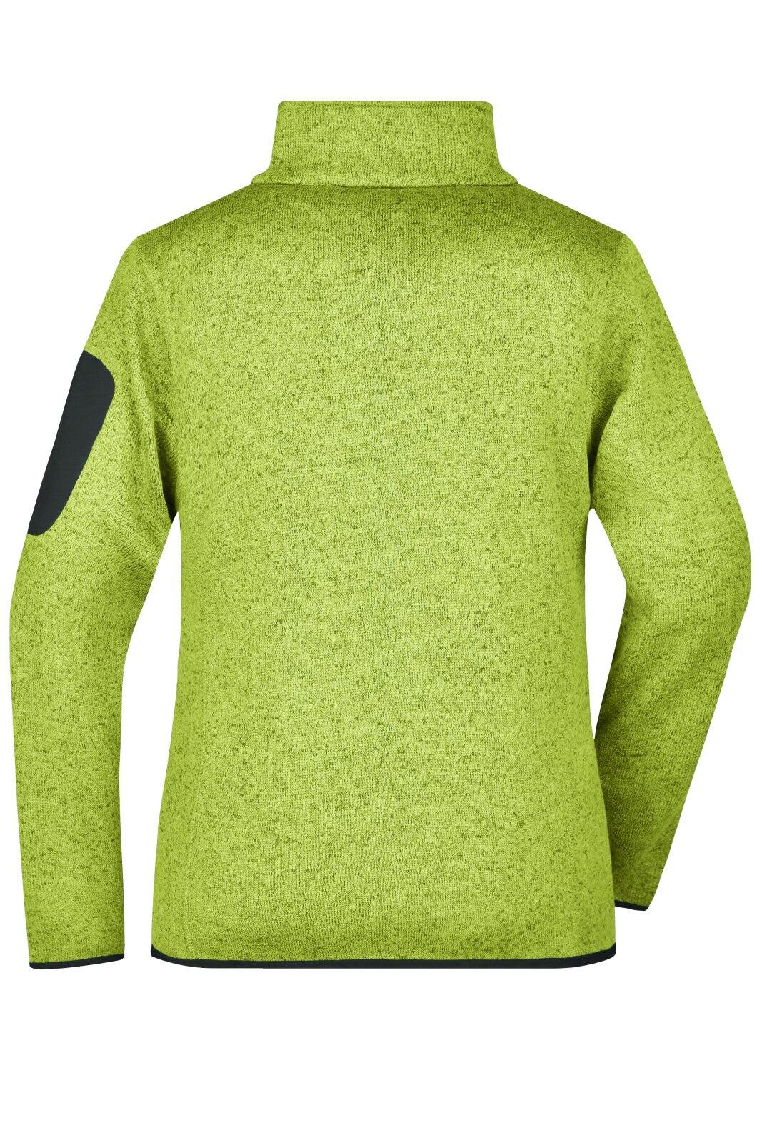 Ladies Knitted Fleece Jacket C3-JN761
