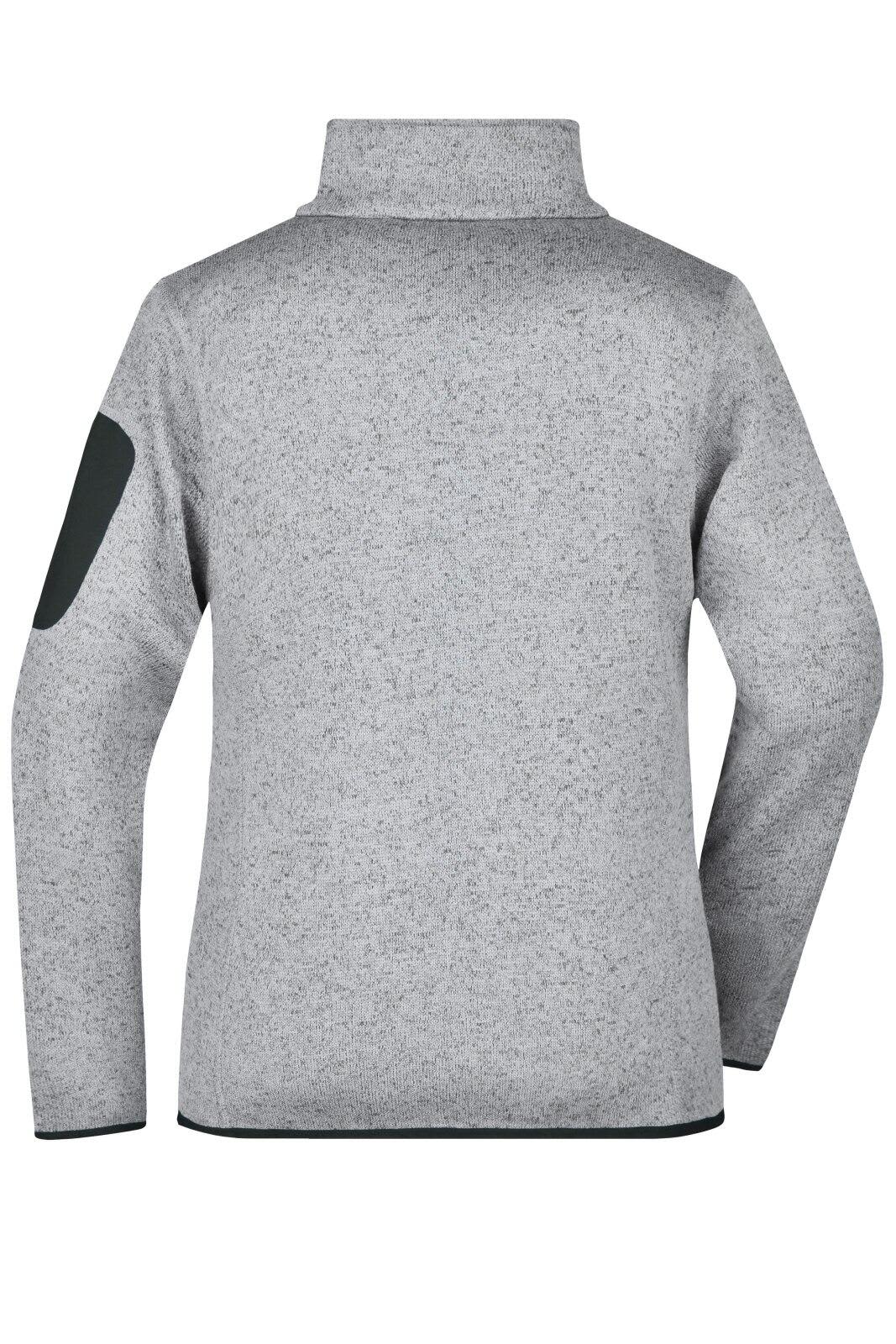 Ladies Knitted Fleece Jacket C3-JN761