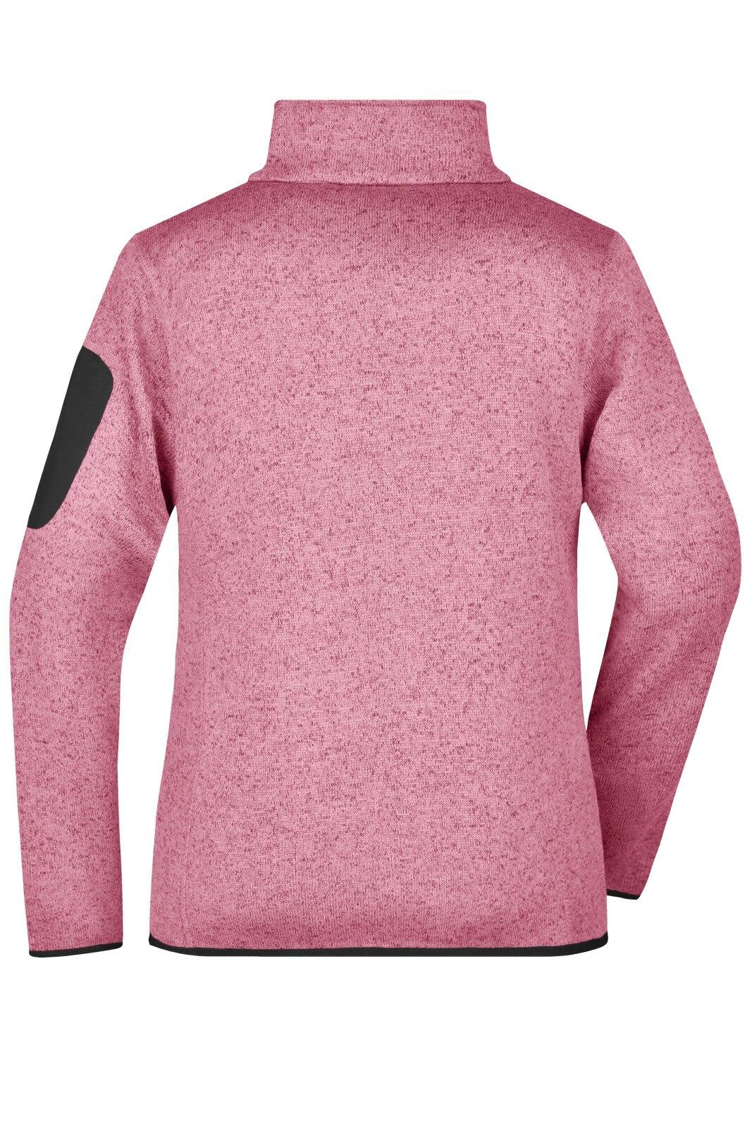 Ladies Knitted Fleece Jacket C3-JN761
