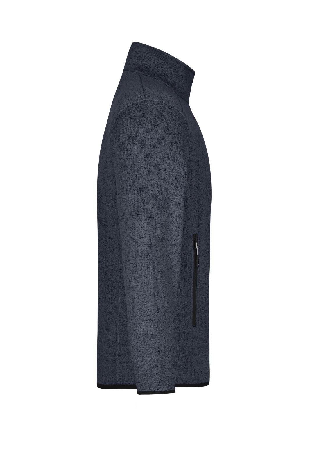 Mens Knitted Fleece Jacket C3-JN762