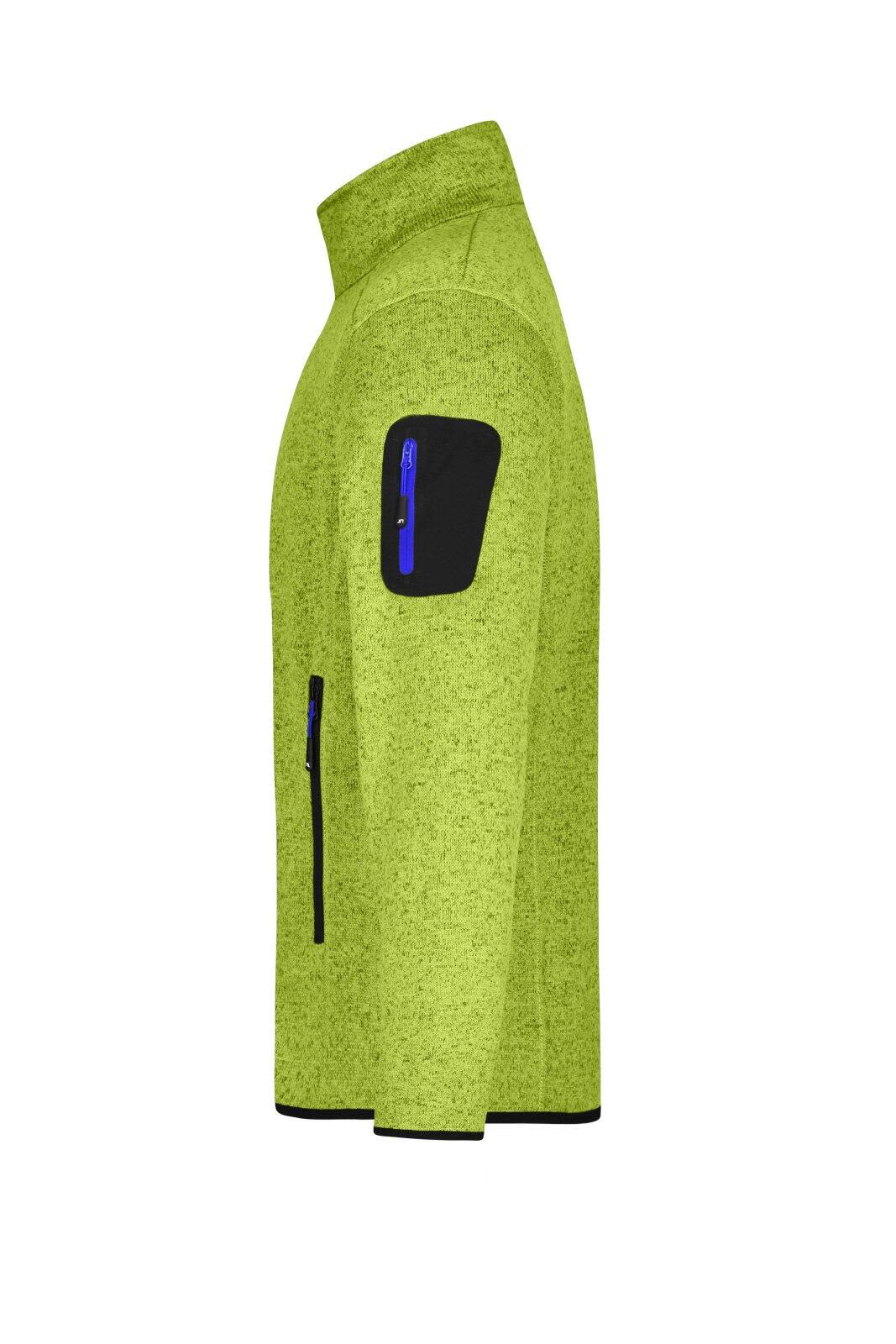 Mens Knitted Fleece Jacket C3-JN762