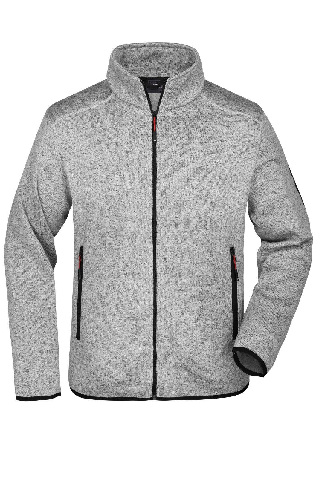 Light-Grey-Melange/Red