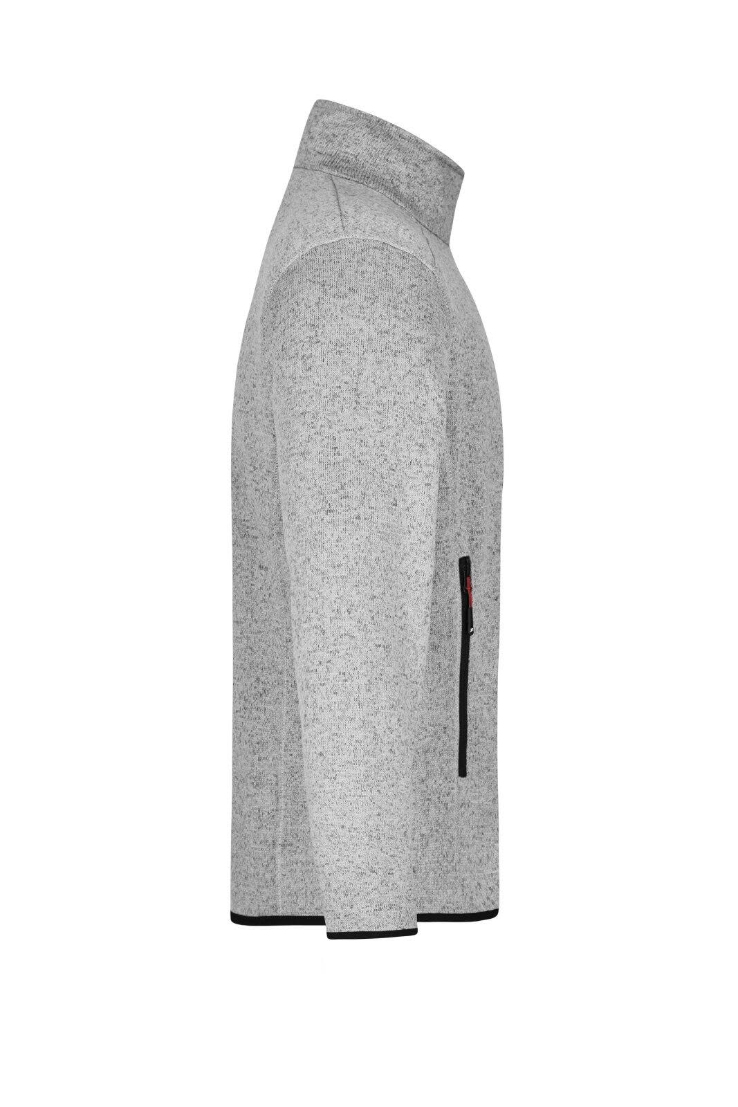 Mens Knitted Fleece Jacket C3-JN762