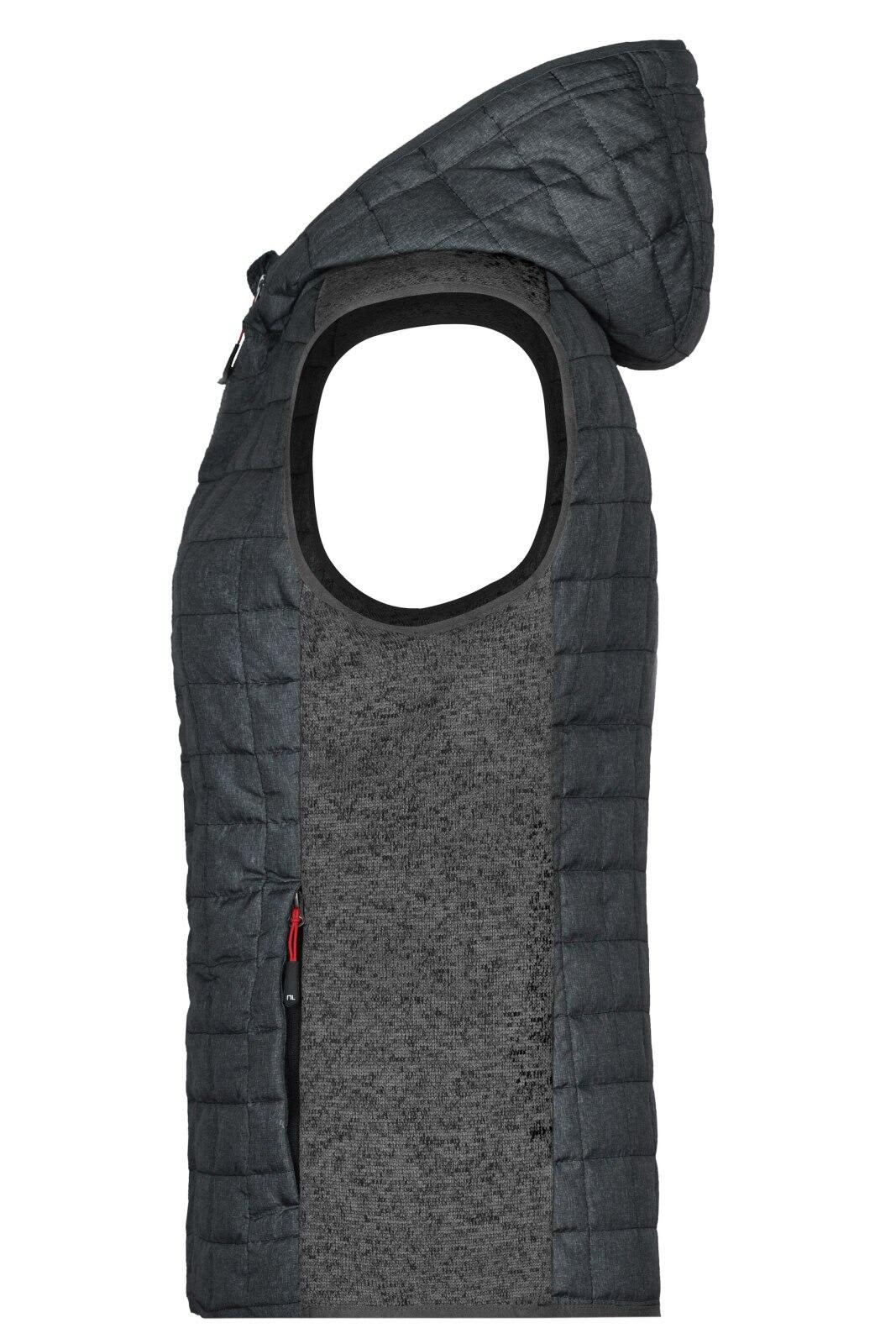Ladies Knitted Hybrid Vest C3-JN767