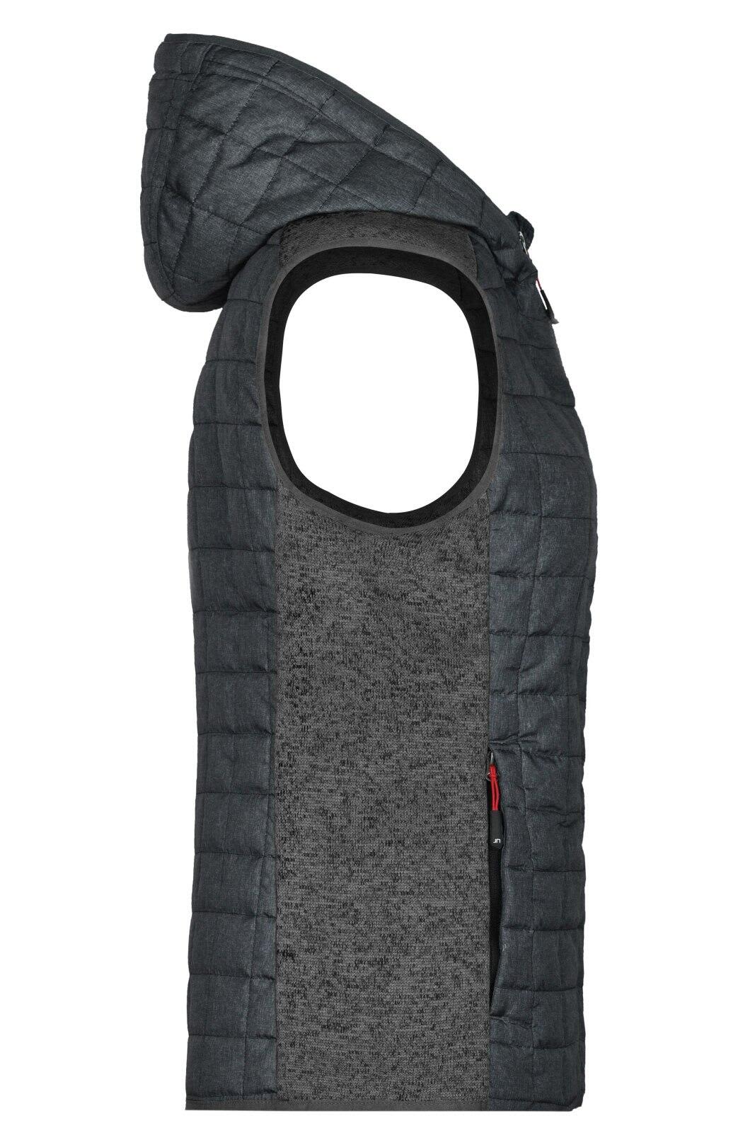 Ladies Knitted Hybrid Vest C3-JN767