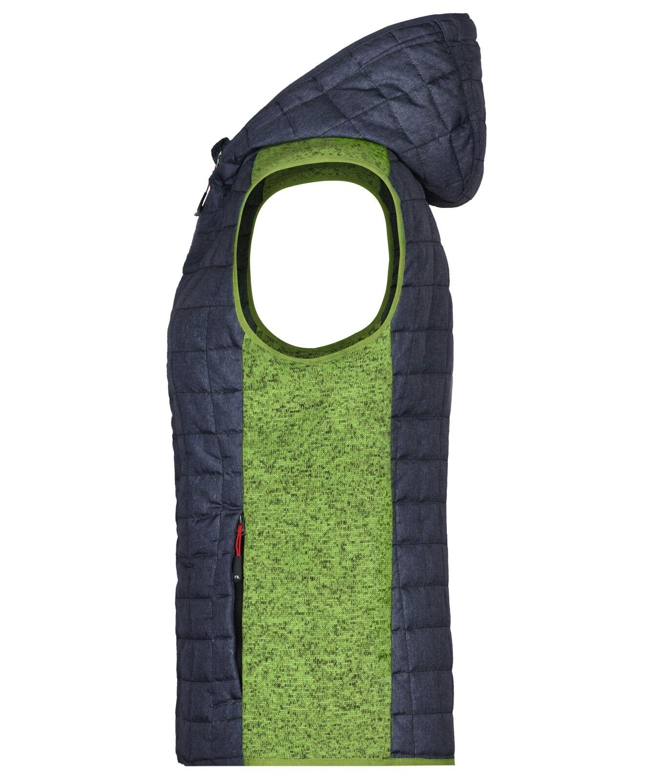 Ladies Knitted Hybrid Vest C3-JN767