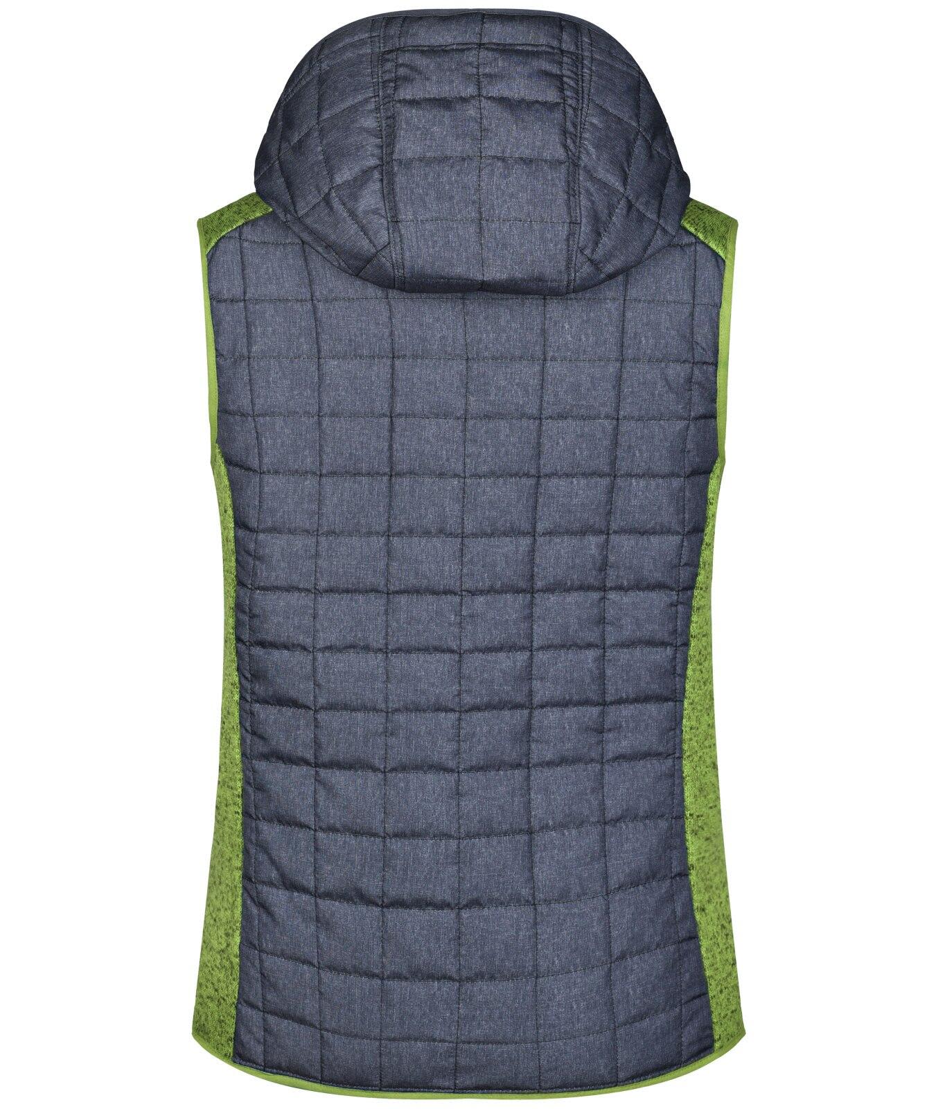 Ladies Knitted Hybrid Vest C3-JN767