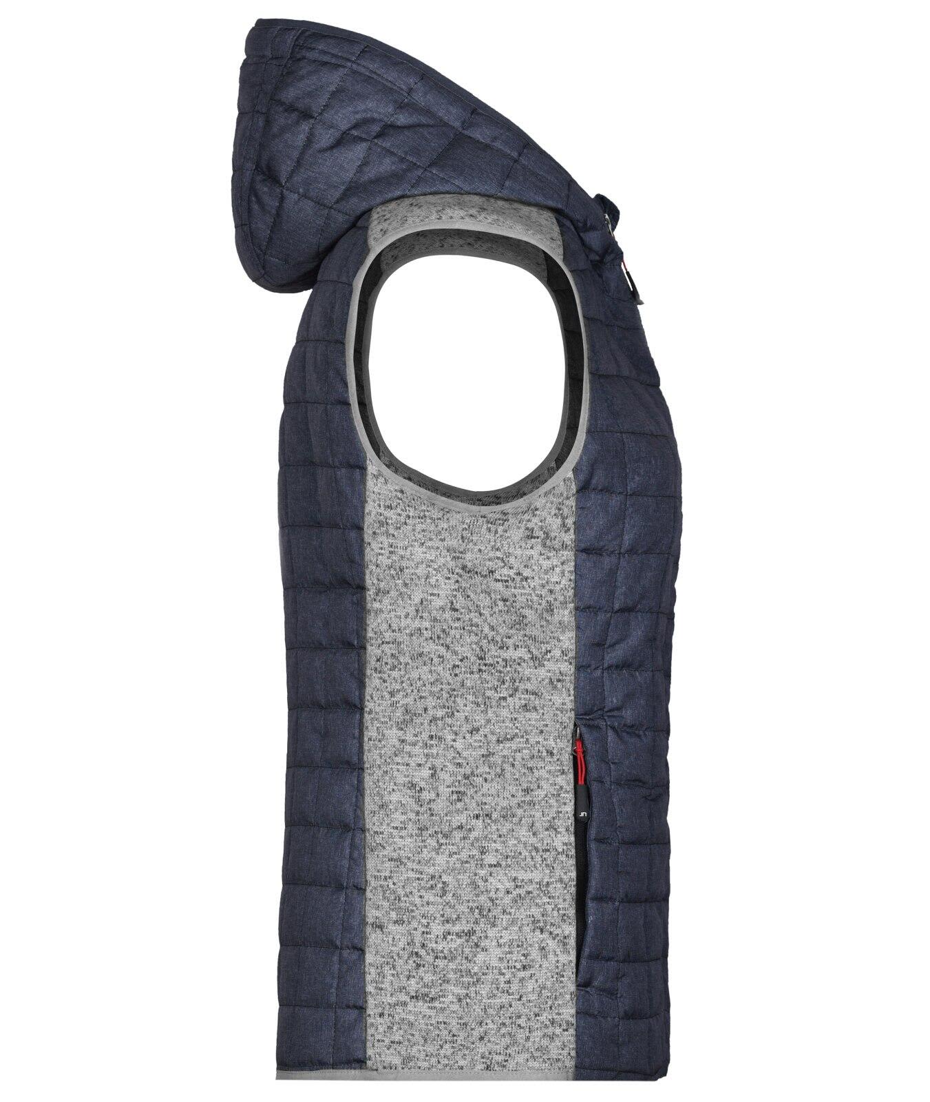 Ladies Knitted Hybrid Vest C3-JN767