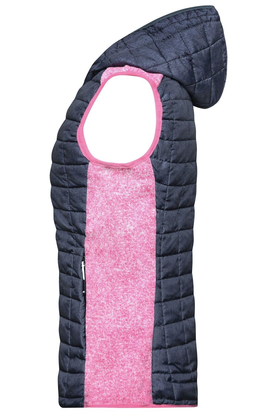 Ladies Knitted Hybrid Vest C3-JN767