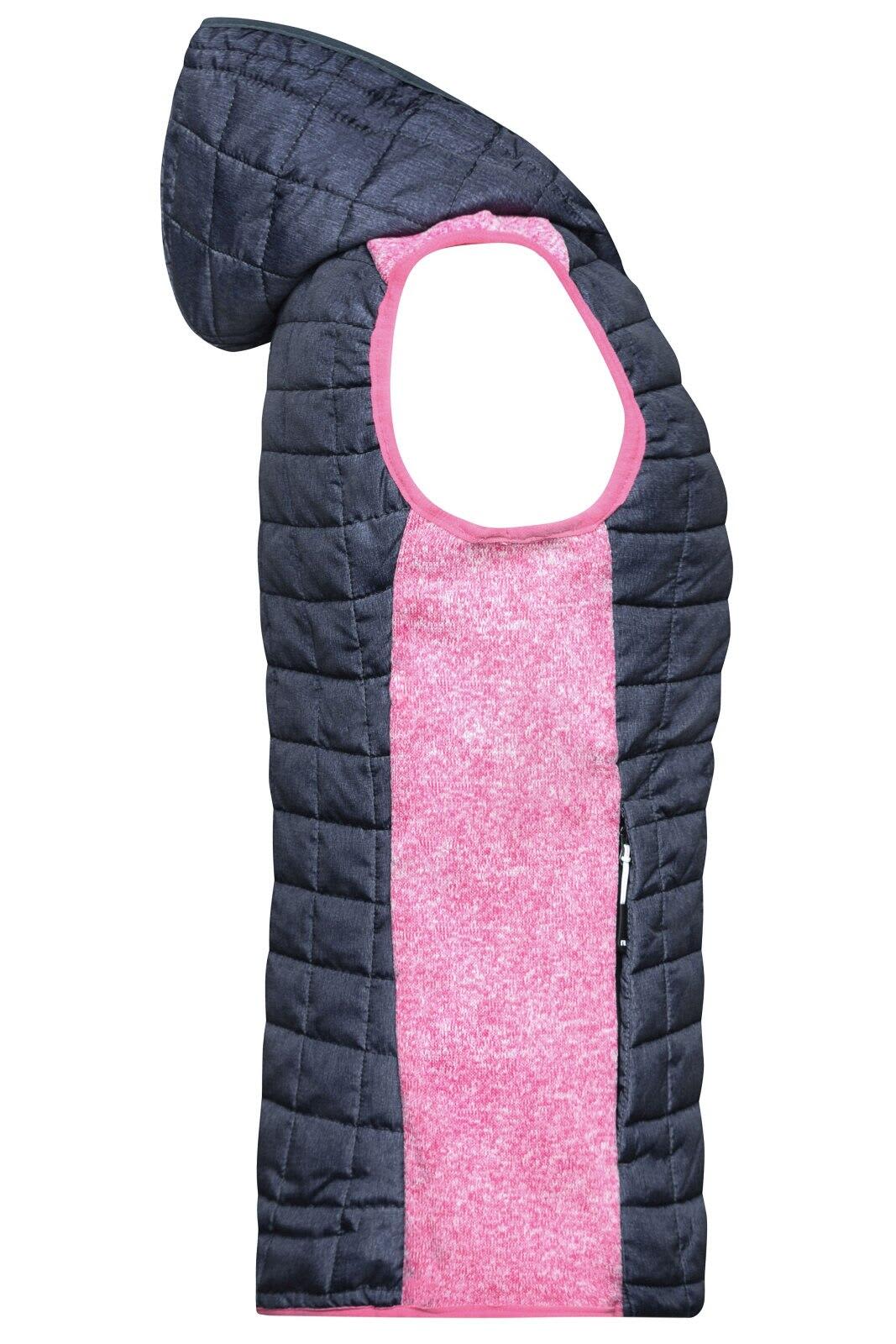 Ladies Knitted Hybrid Vest C3-JN767