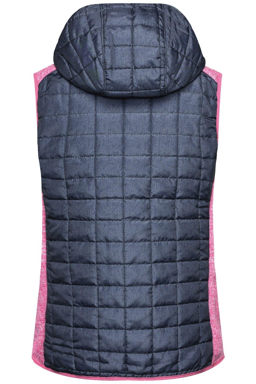 Ladies Knitted Hybrid Vest C3-JN767
