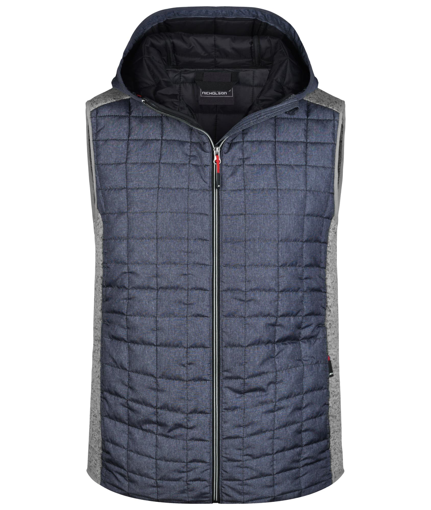 Mens Knitted Hybrid Vest