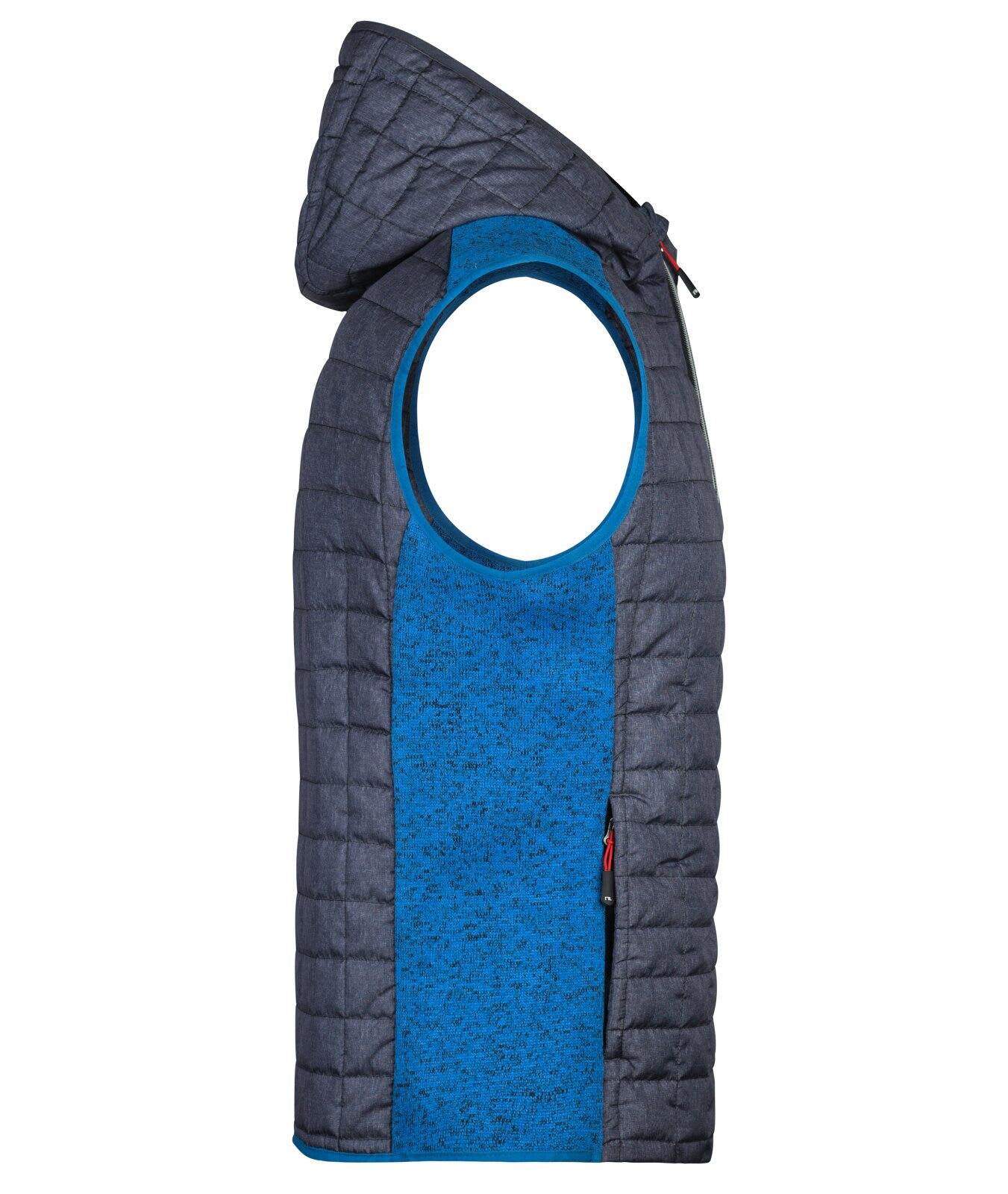 Mens Knitted Hybrid Vest C3-JN768