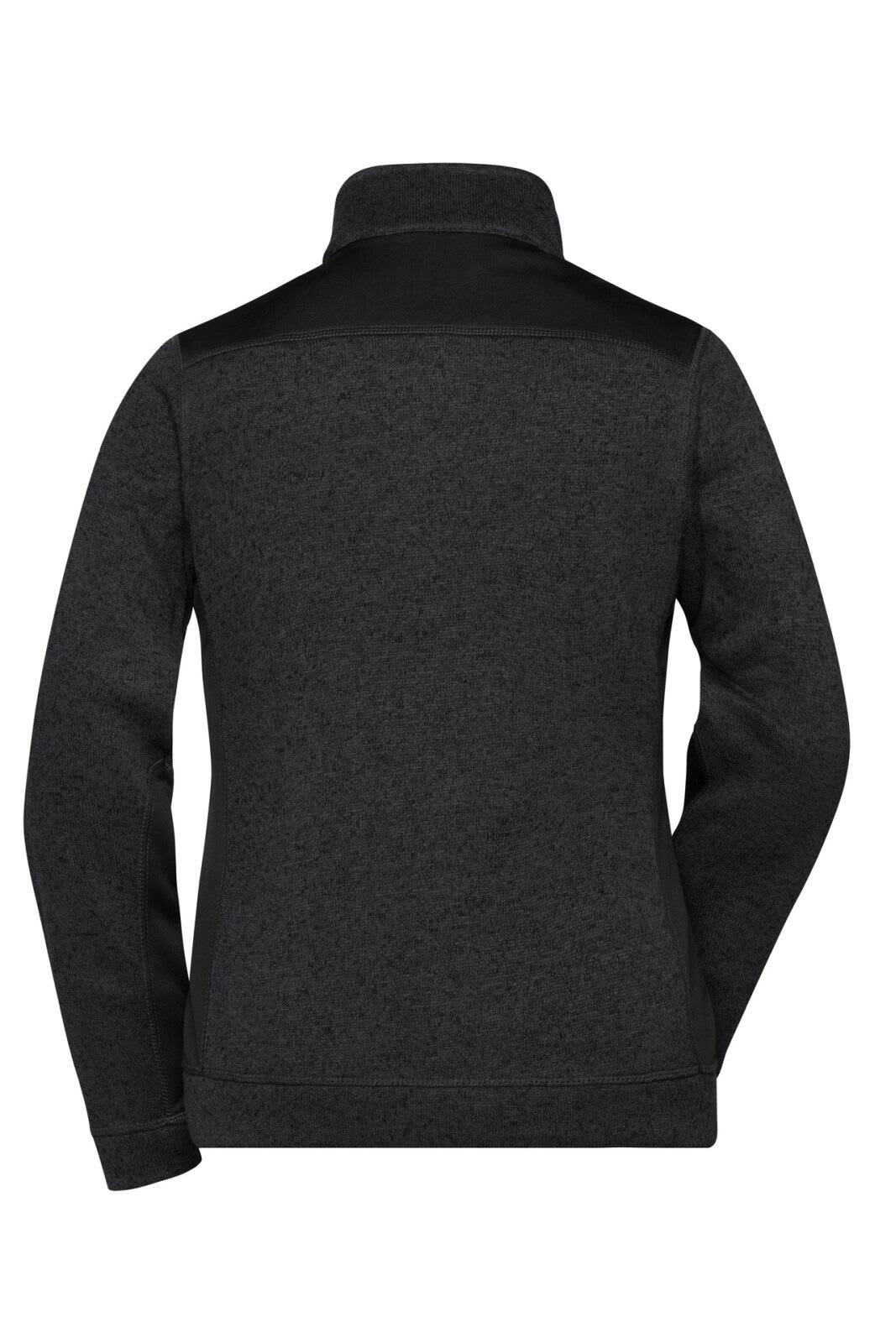 Ladies Knitted Workwear Fleece Jacket C3-JN861