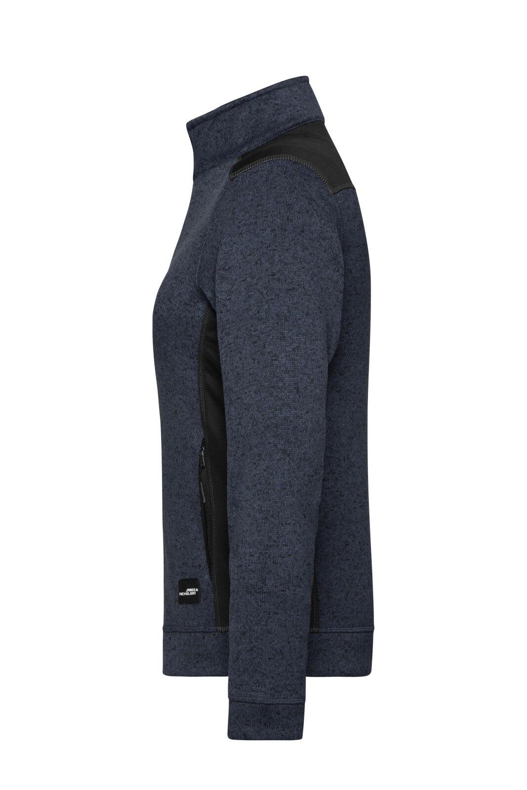 Ladies Knitted Workwear Fleece Jacket C3-JN861