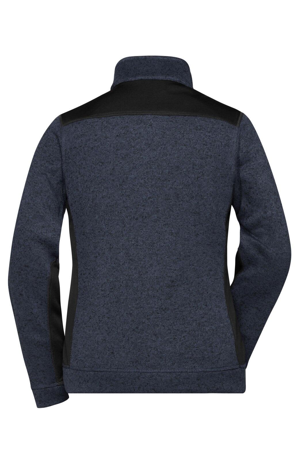 Ladies Knitted Workwear Fleece Jacket C3-JN861