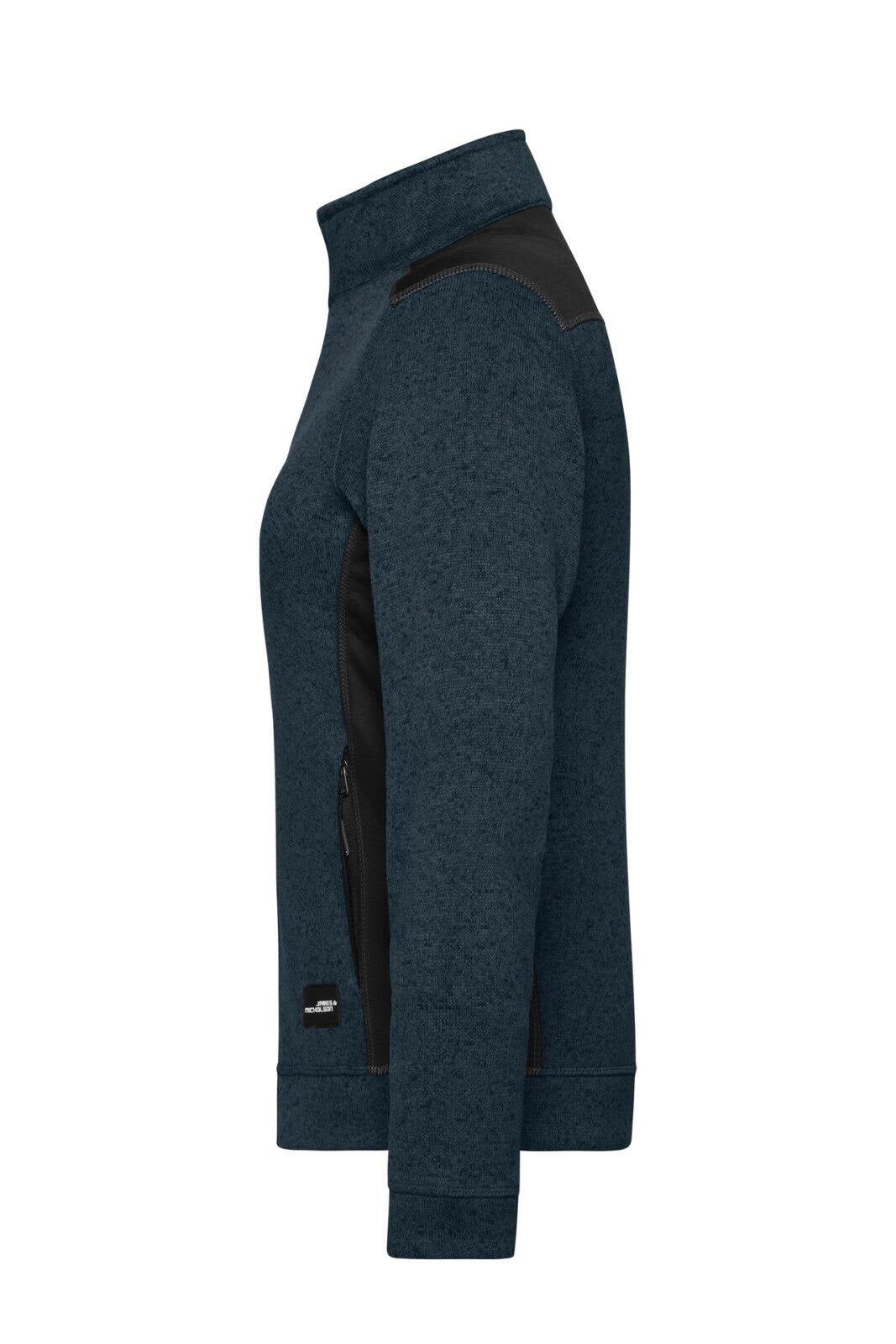 Ladies Knitted Workwear Fleece Jacket C3-JN861