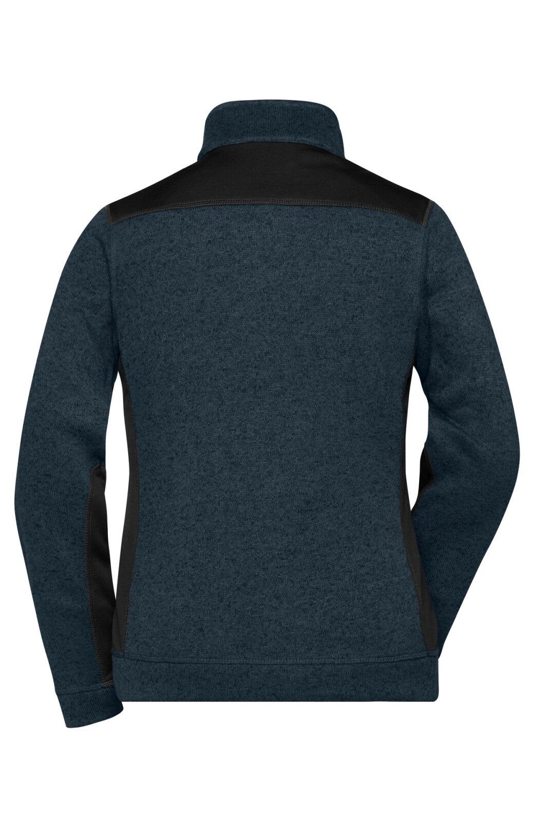 Ladies Knitted Workwear Fleece Jacket C3-JN861