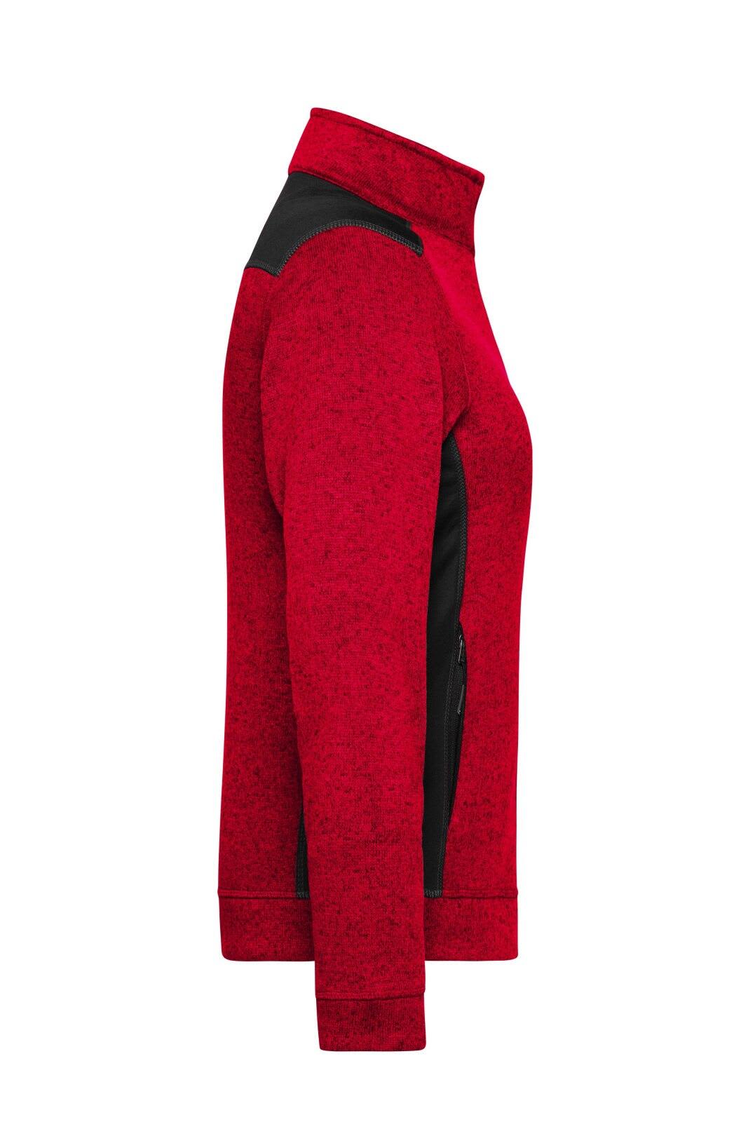 Ladies Knitted Workwear Fleece Jacket C3-JN861