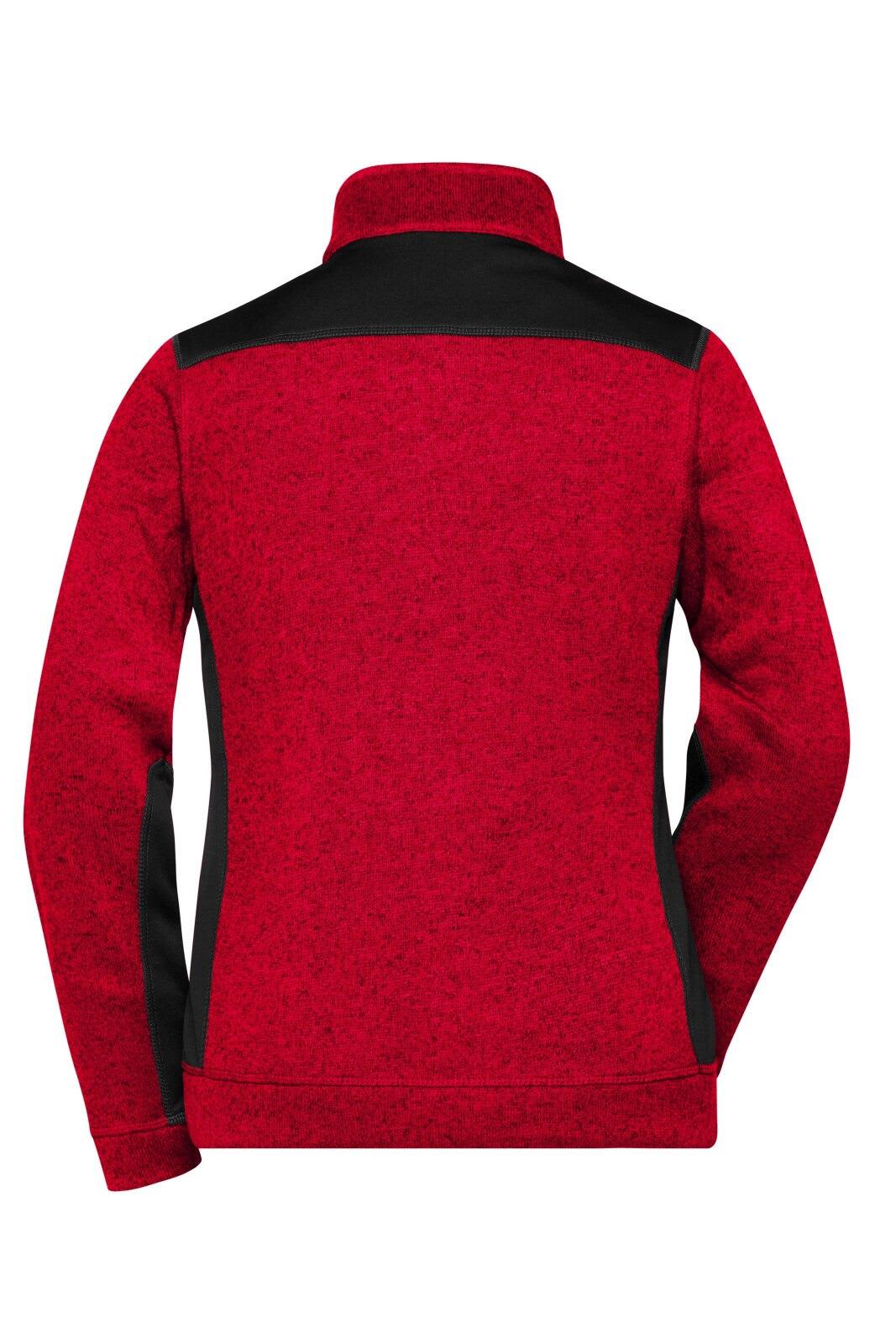 Ladies Knitted Workwear Fleece Jacket C3-JN861