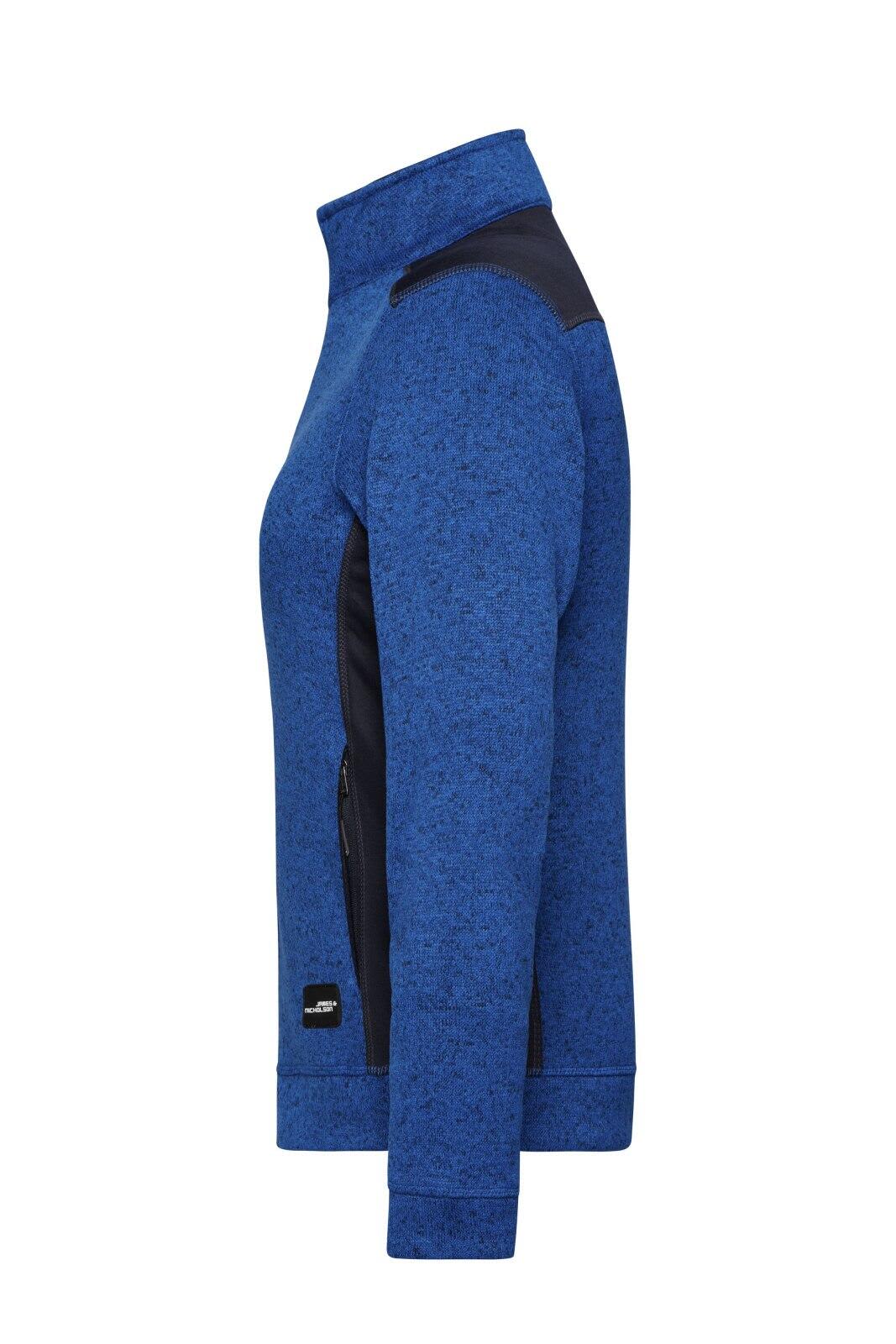 Ladies Knitted Workwear Fleece Jacket C3-JN861