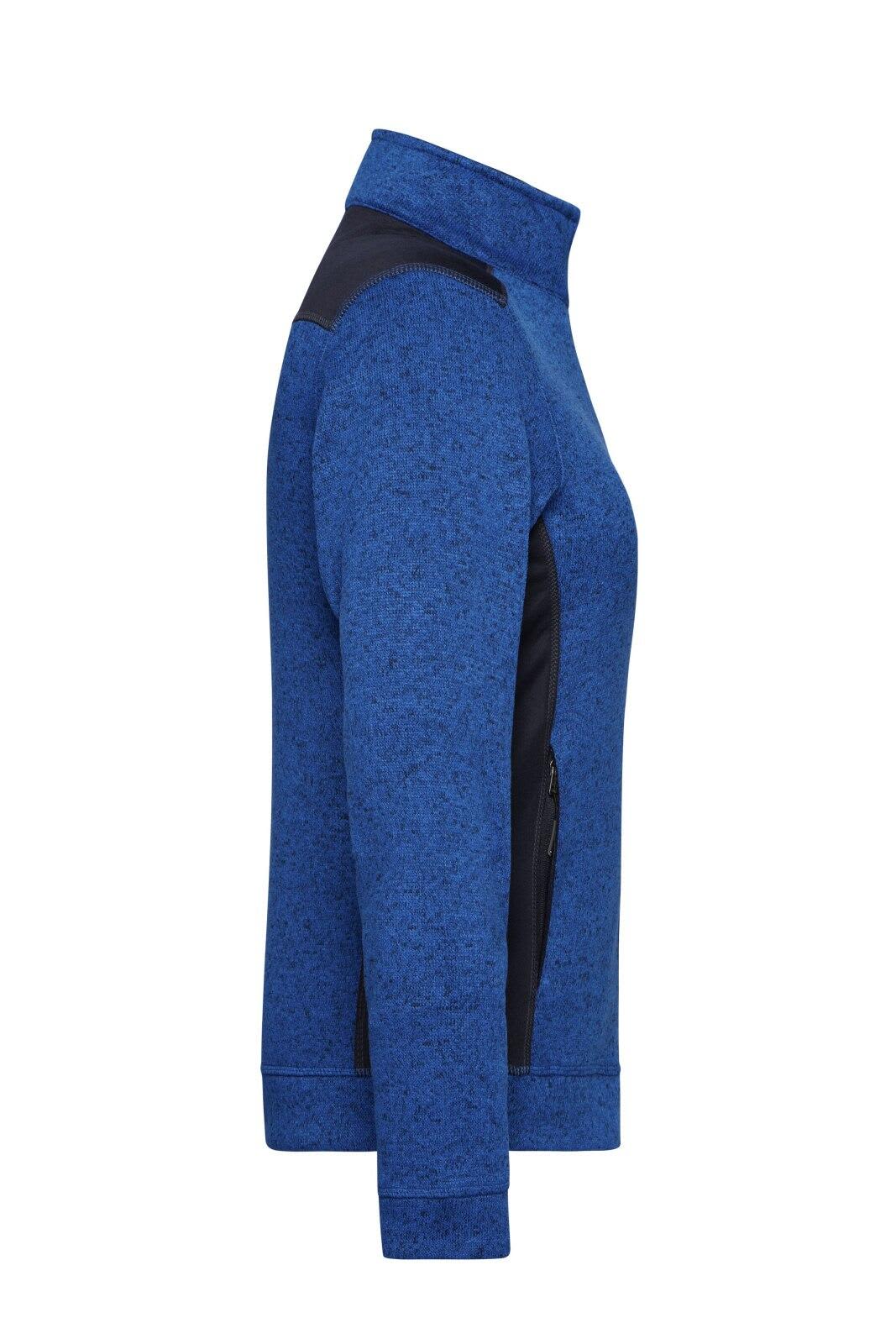 Ladies Knitted Workwear Fleece Jacket C3-JN861