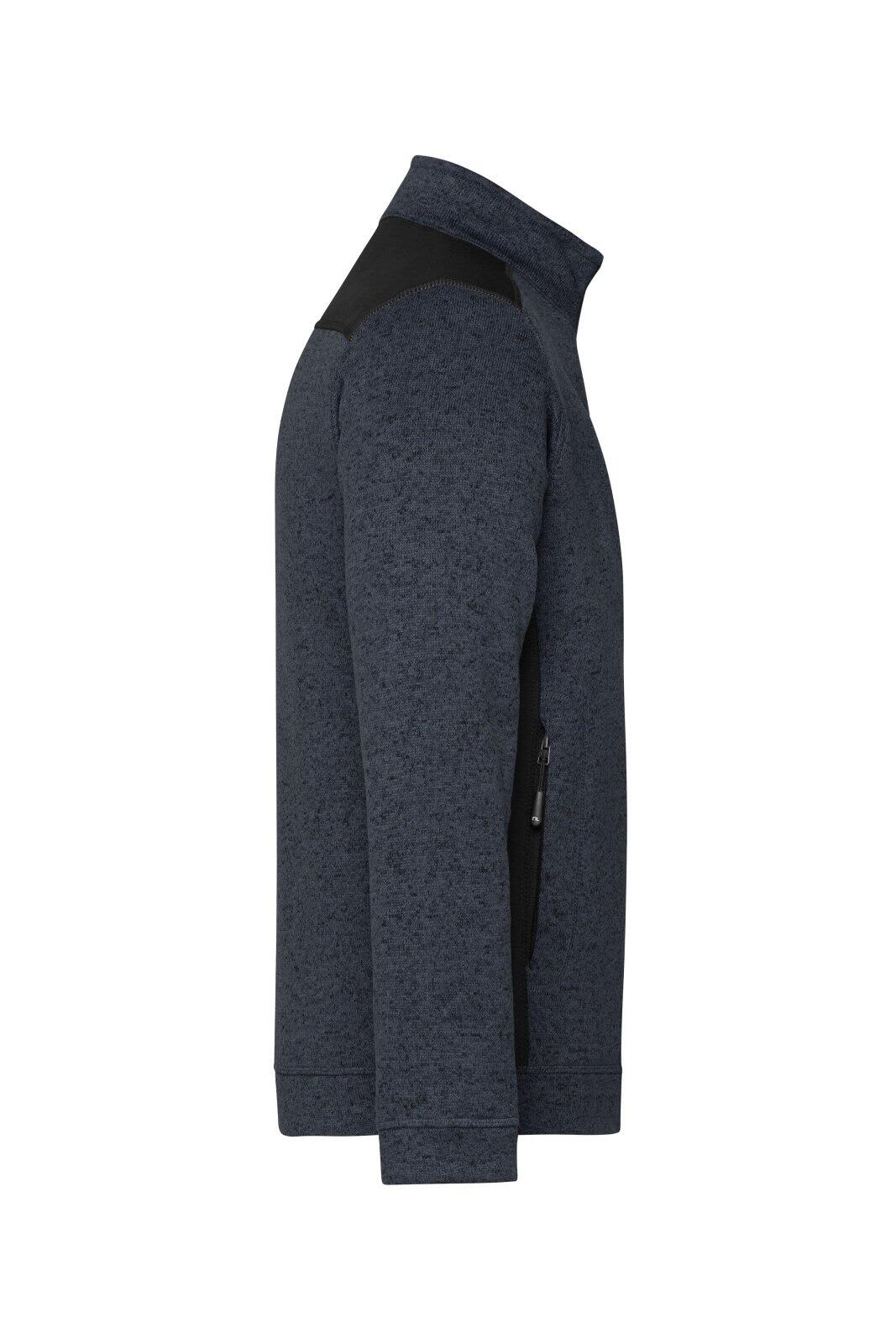 Mens Knitted Workwear Fleece Jacket C3-JN862