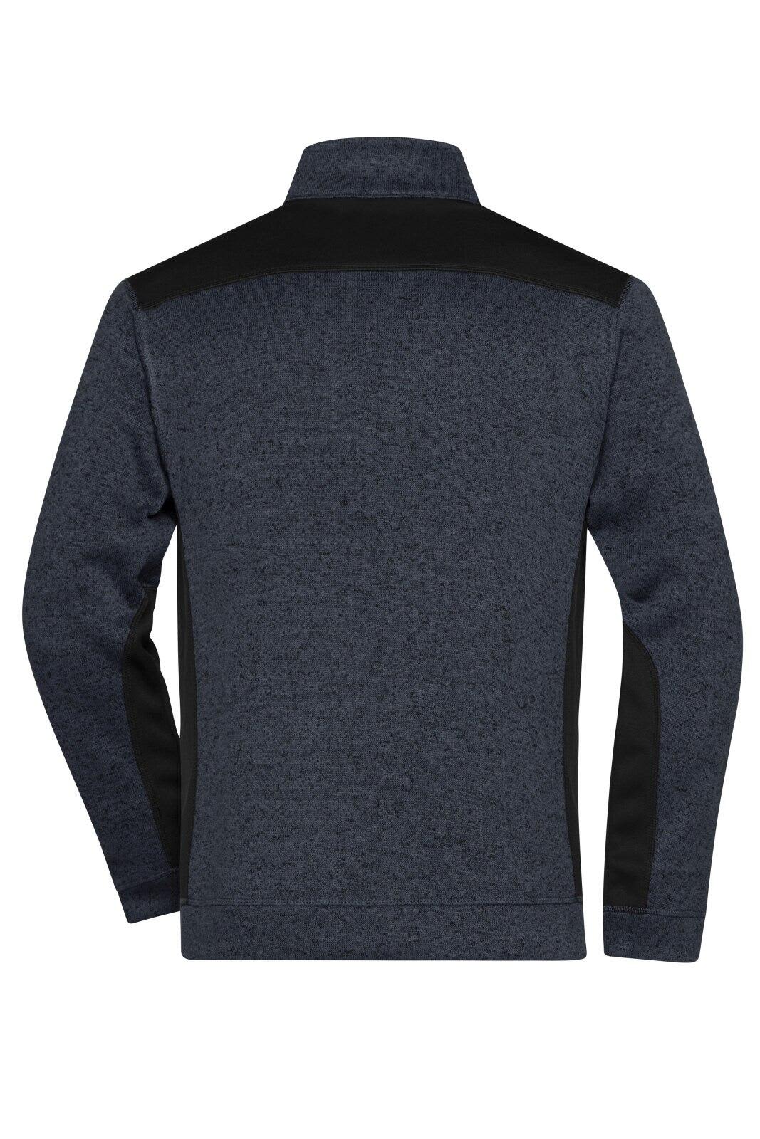 Mens Knitted Workwear Fleece Jacket C3-JN862