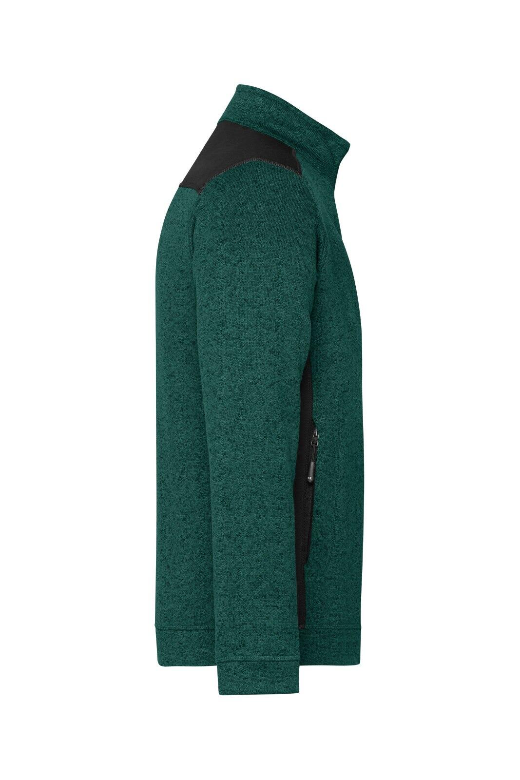 Mens Knitted Workwear Fleece Jacket C3-JN862