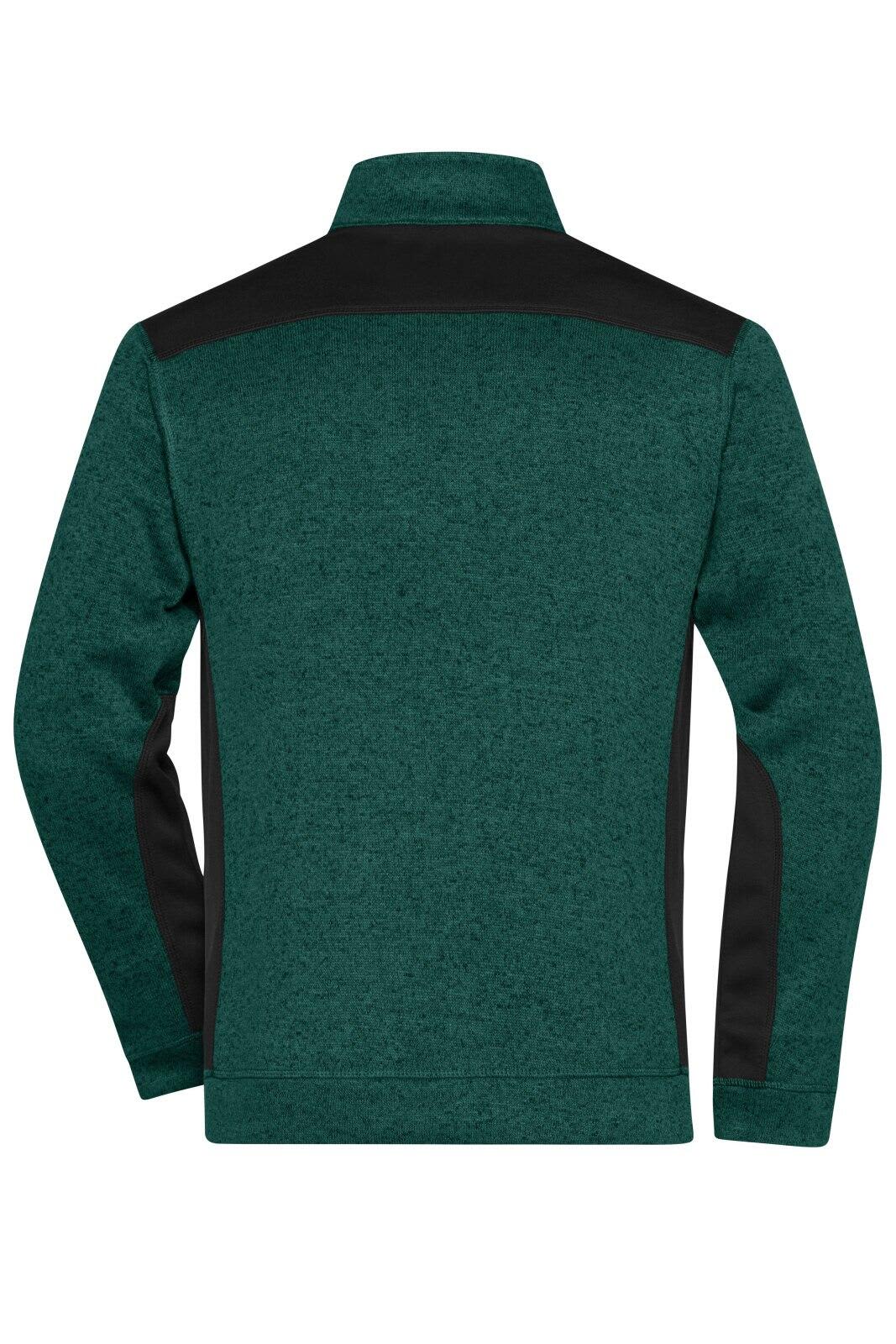Mens Knitted Workwear Fleece Jacket C3-JN862