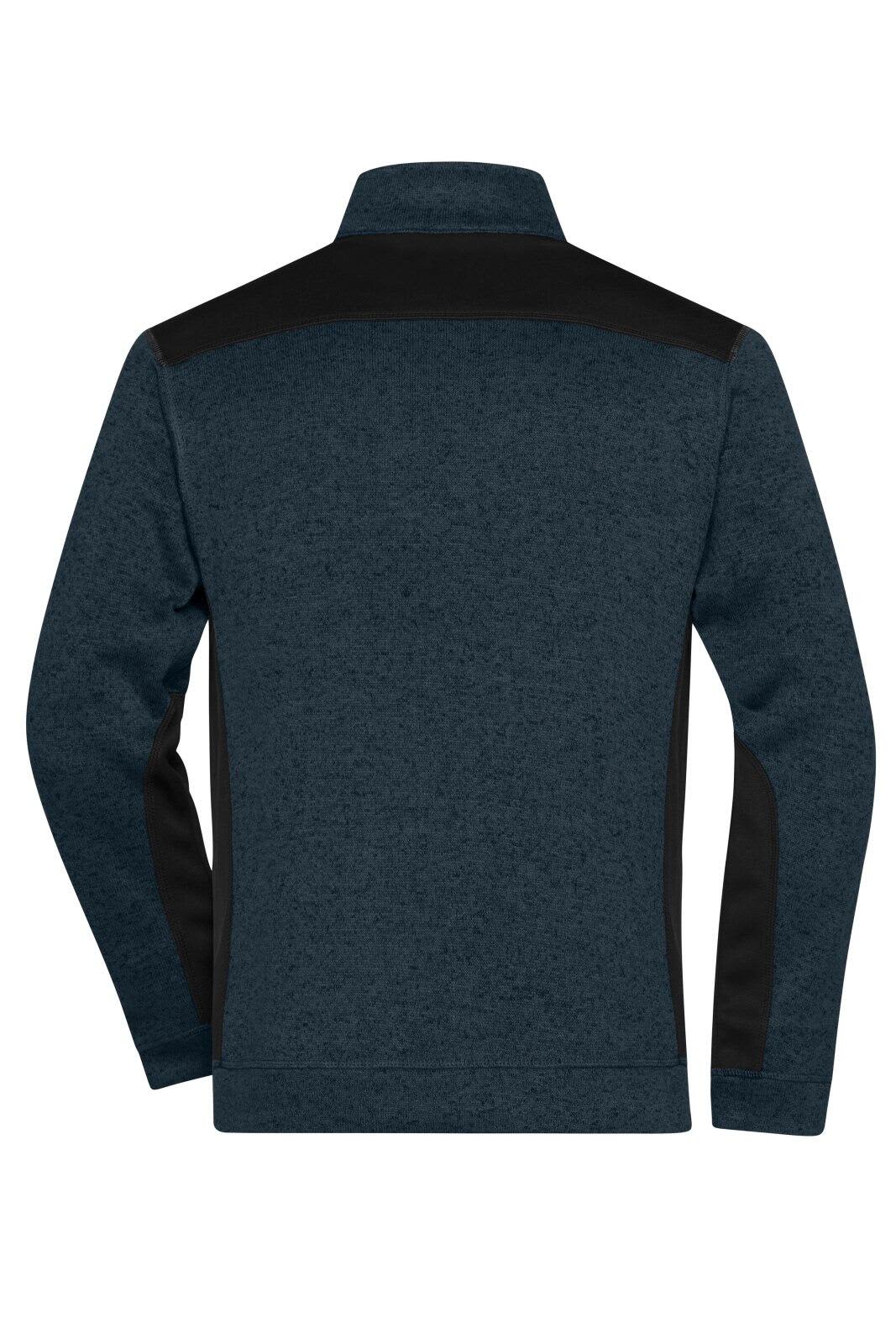 Mens Knitted Workwear Fleece Jacket C3-JN862