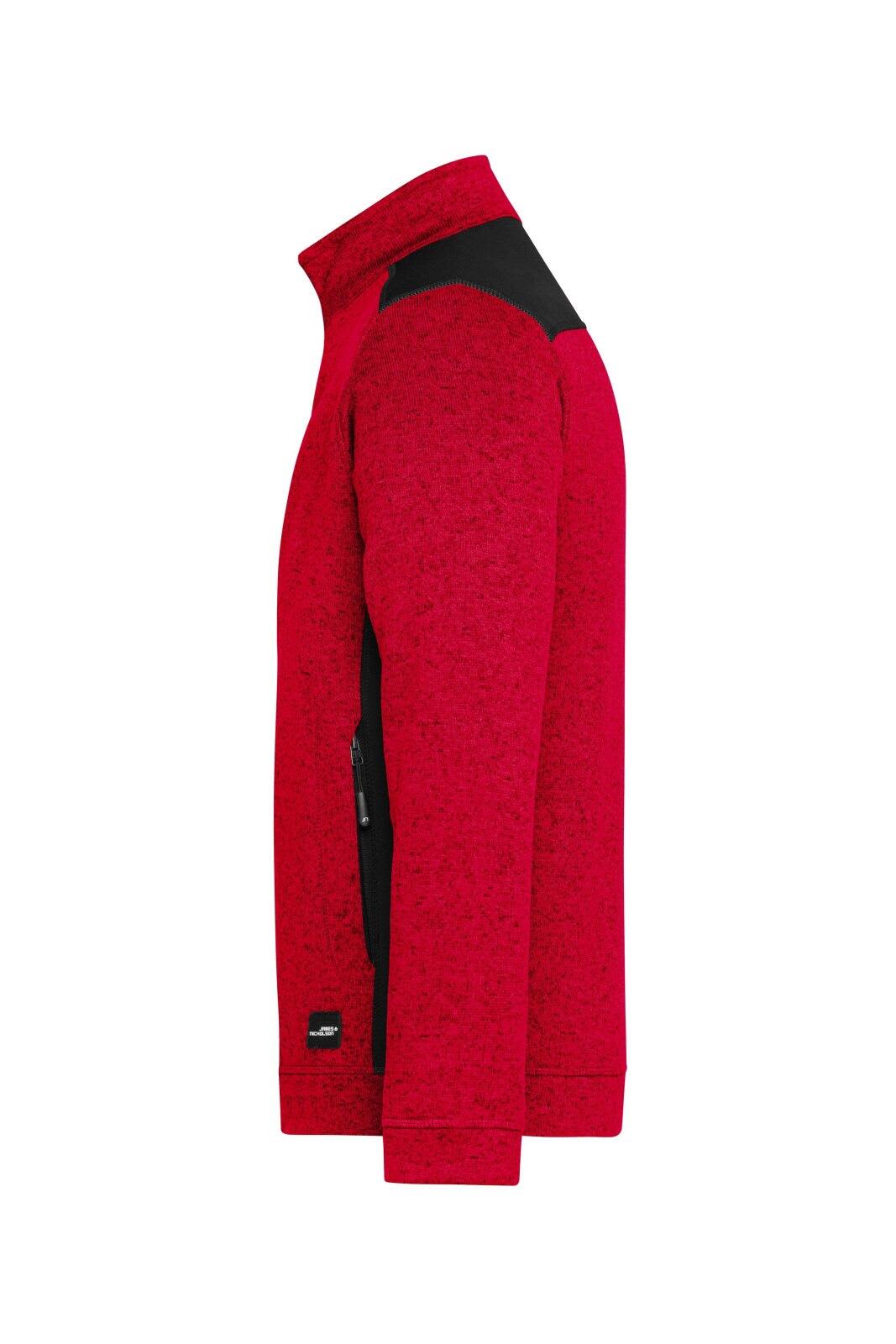 Mens Knitted Workwear Fleece Jacket C3-JN862