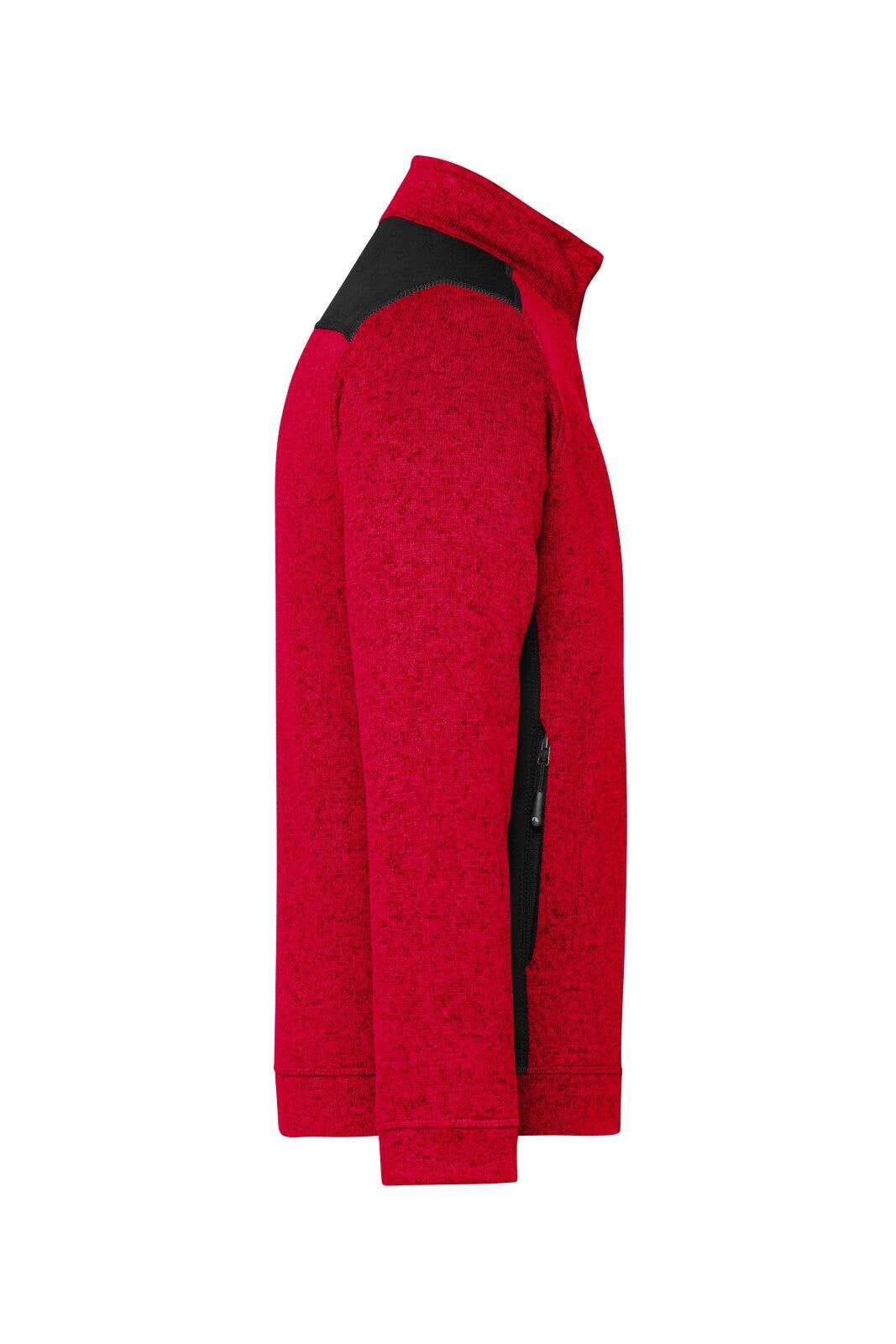 Mens Knitted Workwear Fleece Jacket C3-JN862
