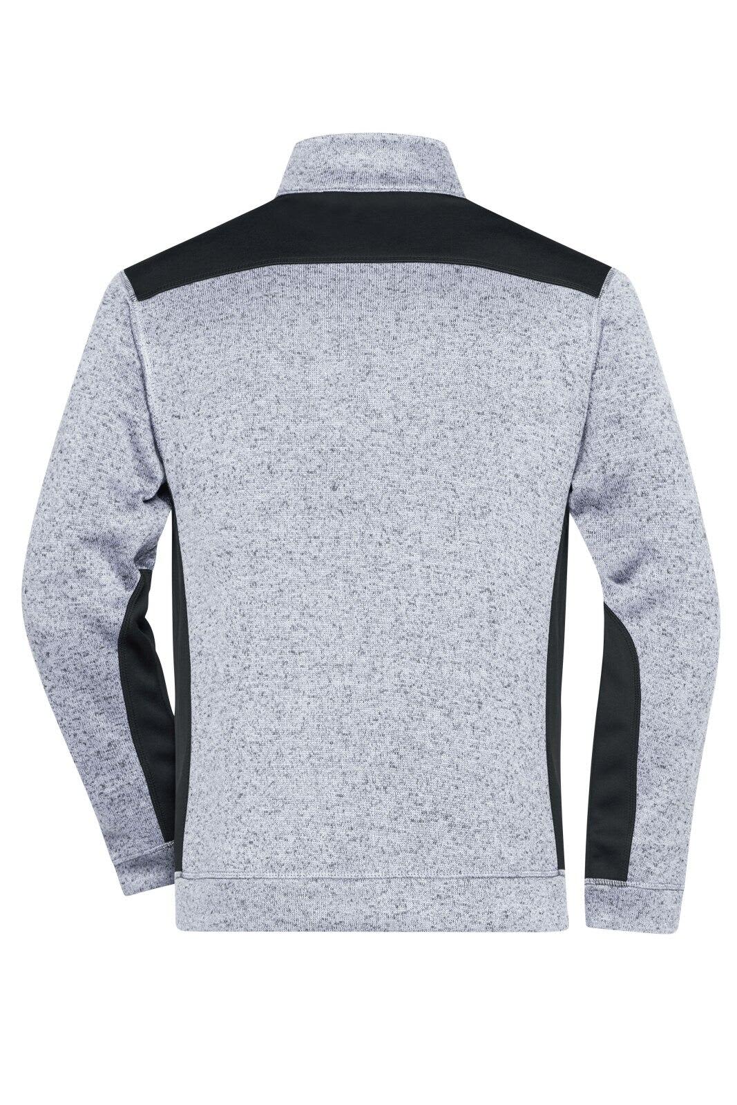 Mens Knitted Workwear Fleece Jacket C3-JN862