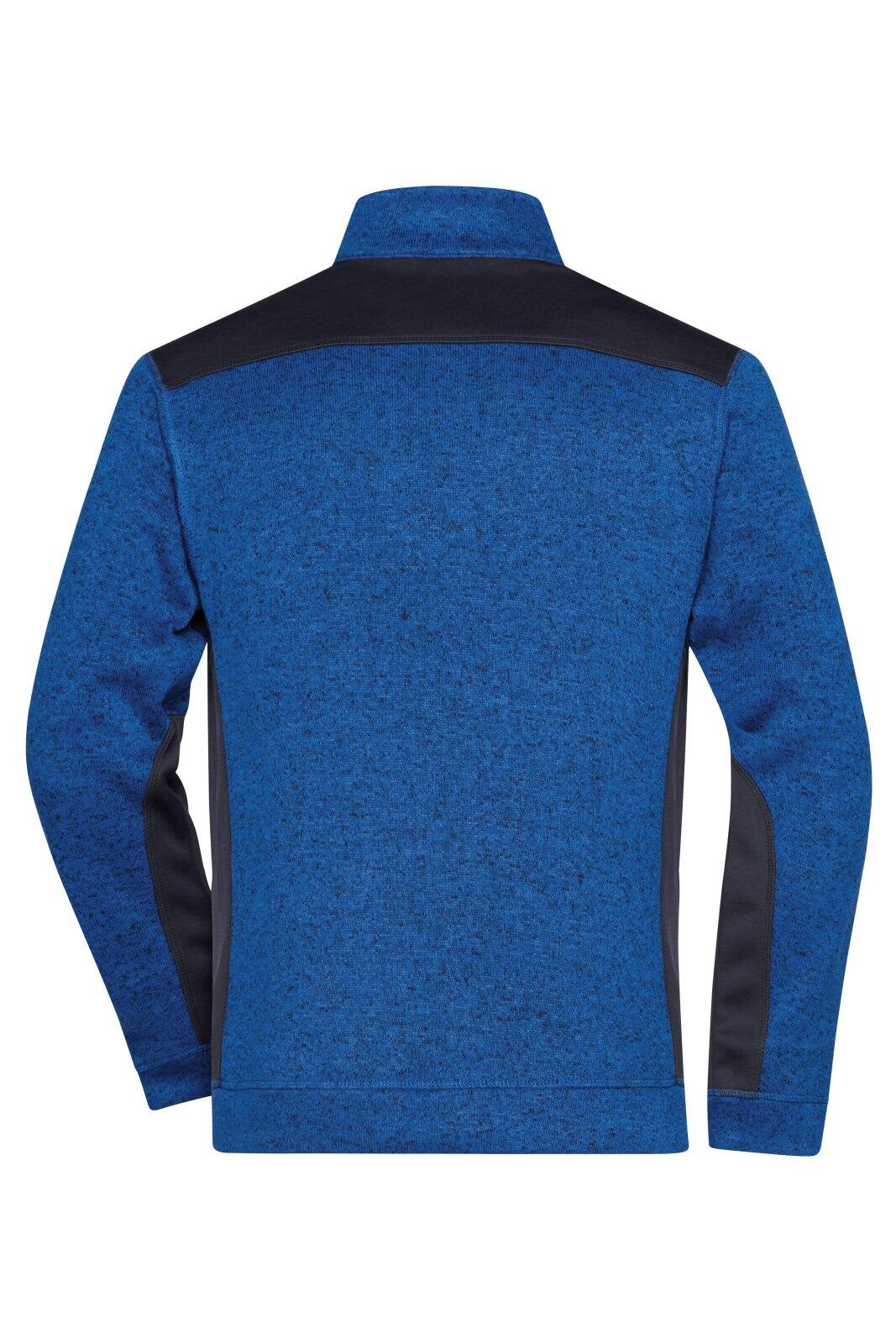 Mens Knitted Workwear Fleece Half-Zip C3-JN864