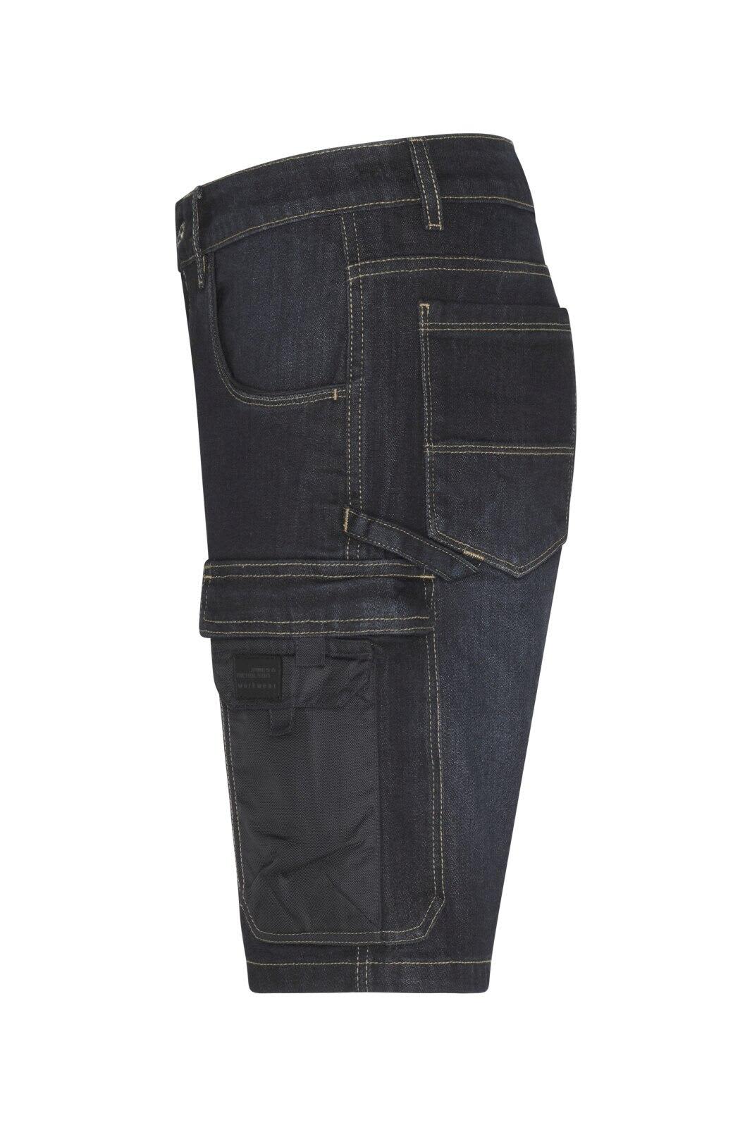 Workwear Stretch Bermuda Jeans C3-JN871