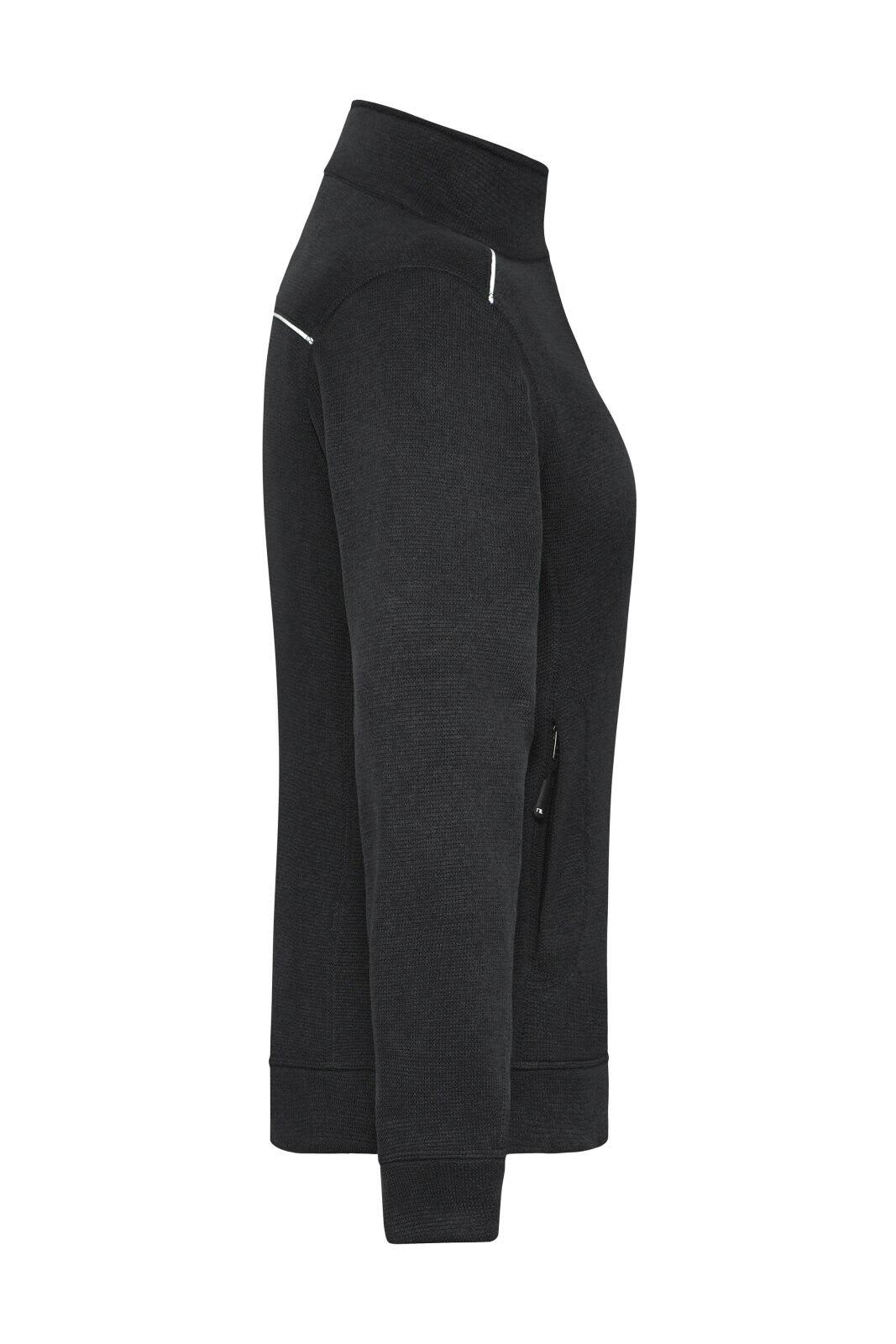 Ladies Knit Workwear Fleece Jacket C3-JN897
