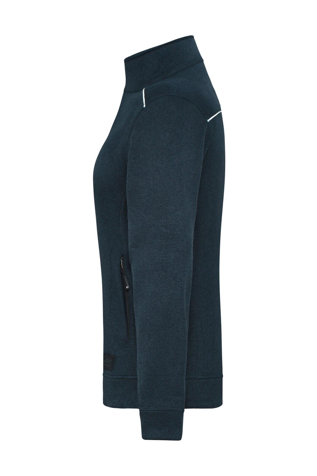 Ladies Knit Workwear Fleece Jacket C3-JN897