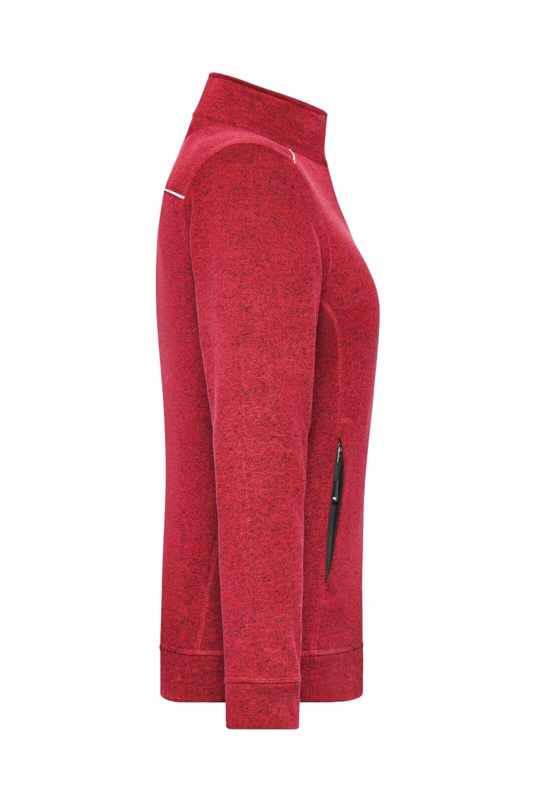 Ladies Knit Workwear Fleece Jacket C3-JN897